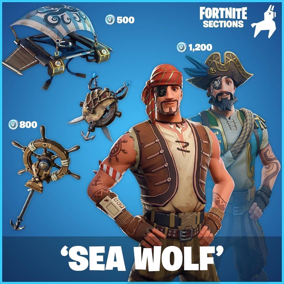 Sea Wolf Fortnite wallpapers