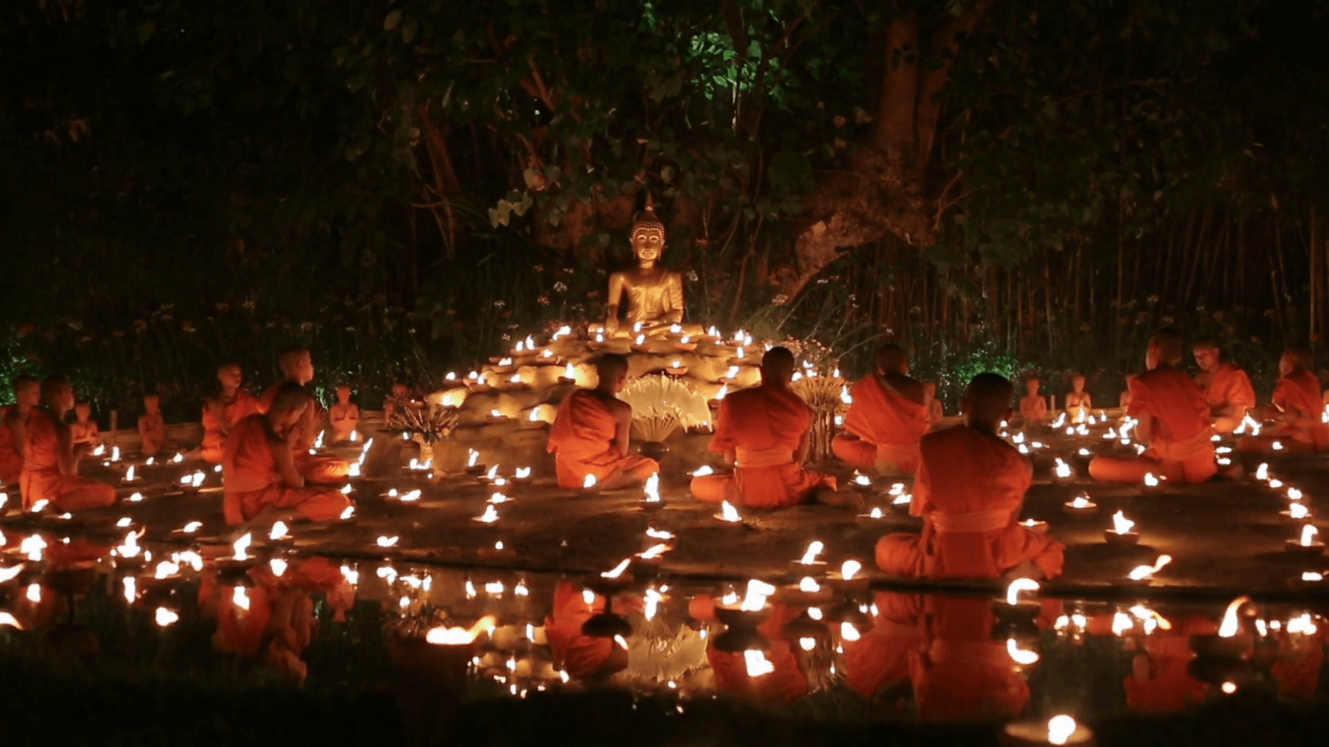 Magha puja day is the important incidents Buddhist day. Buddhist