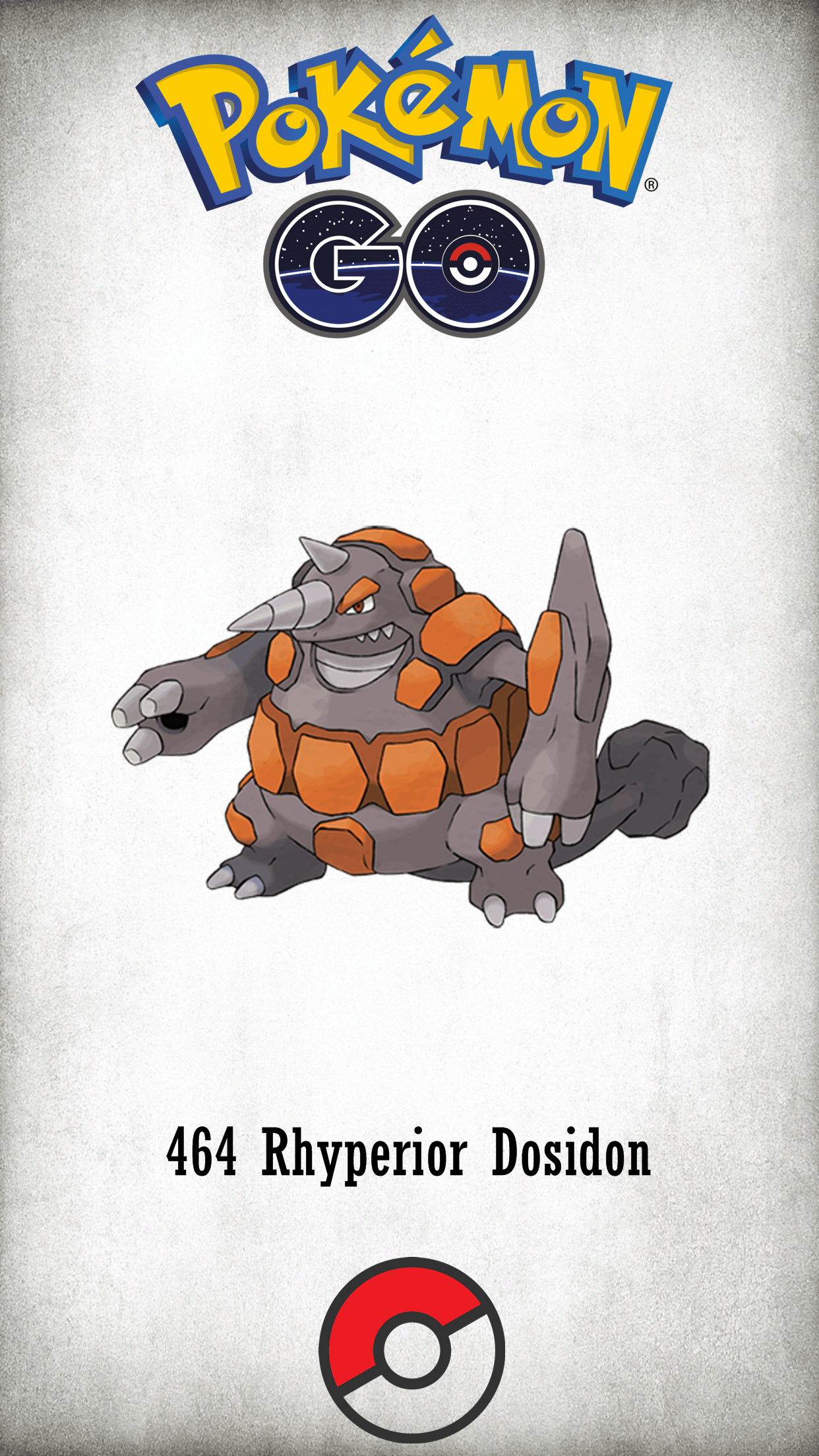 464 Character Rhyperior Dosidon