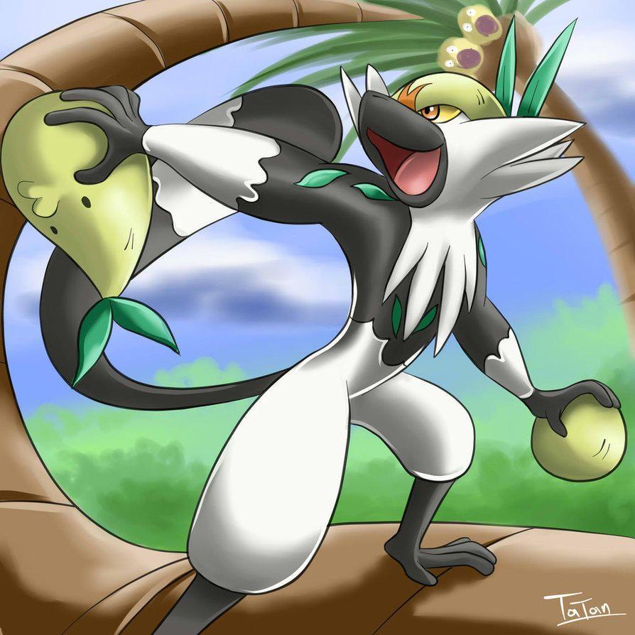 Passimian and Alolan Exeggutor