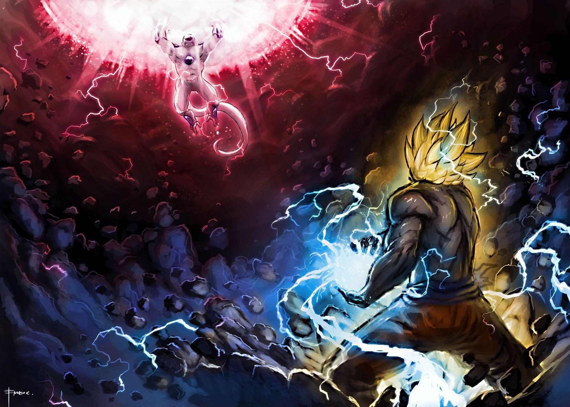 Goku Vs Frezee Wallpapers Wallpapers