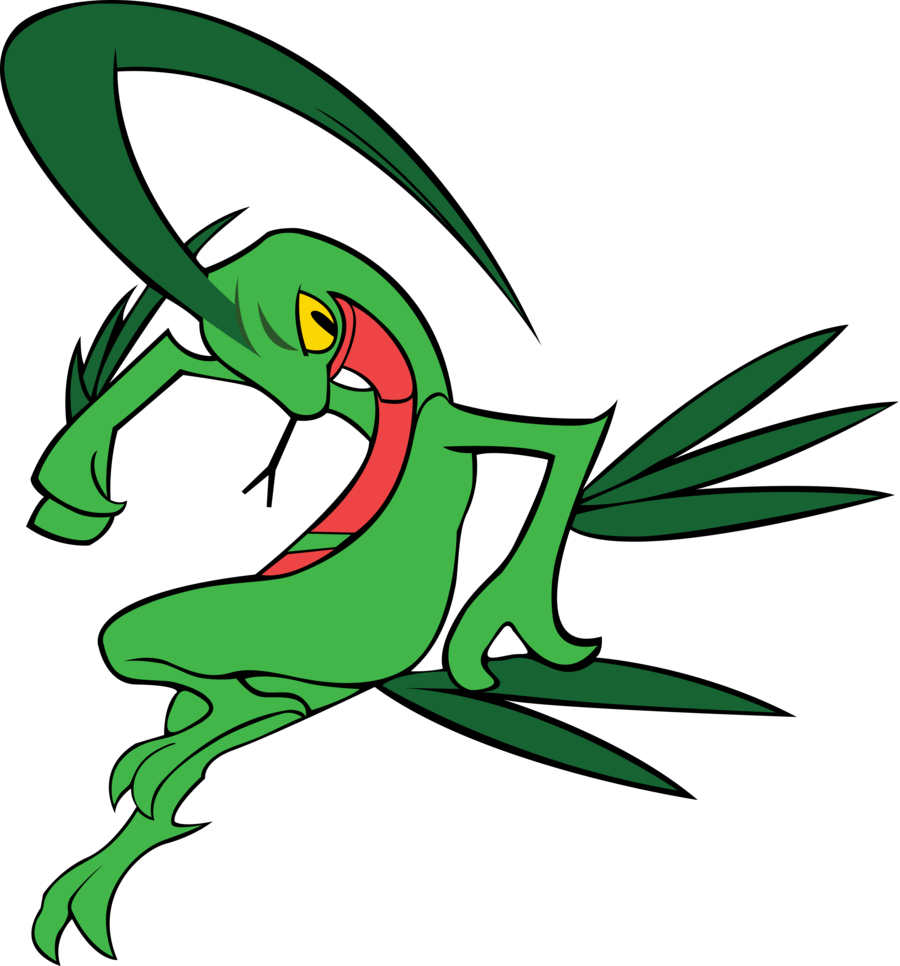 Pkmn: Grovyle by KuyaNix