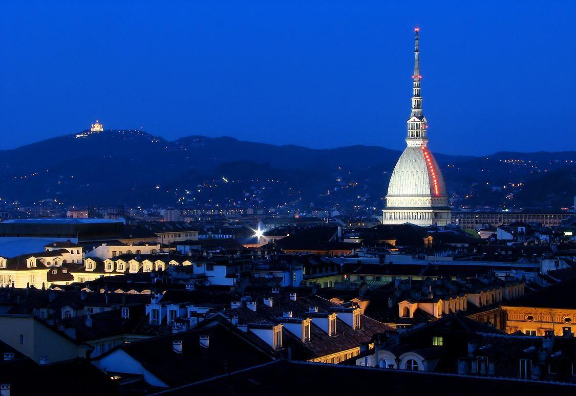 Skyline Turin City At Night HD Wallpapers Image Photo Backgrounds For