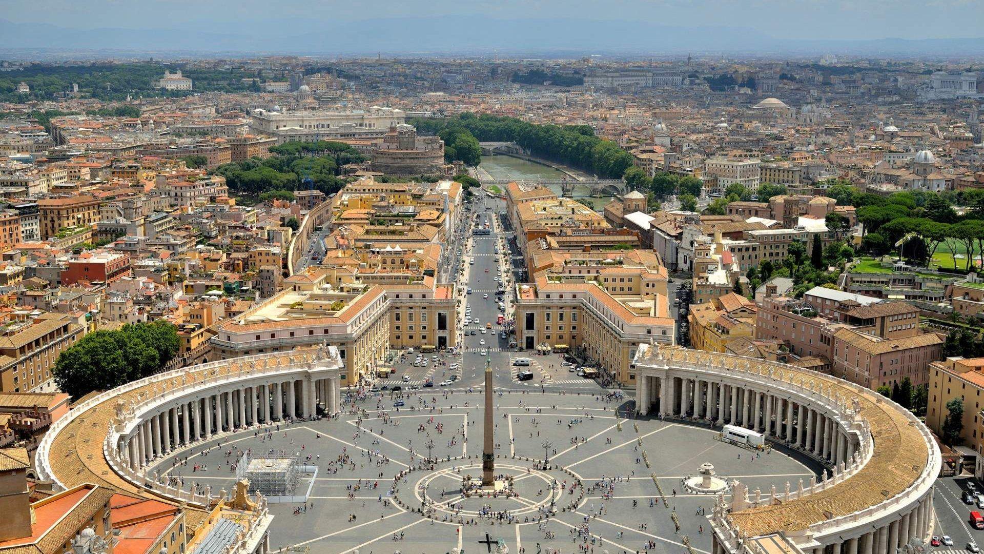 St Peter Square Vatican City Wallpapers For Desktop & Mobile