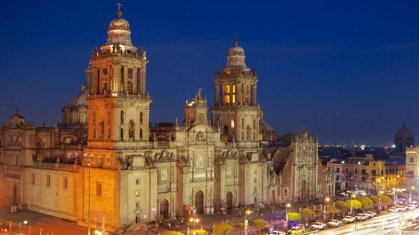 Mexico City Metropolitan Cathedral HD desktop wallpapers