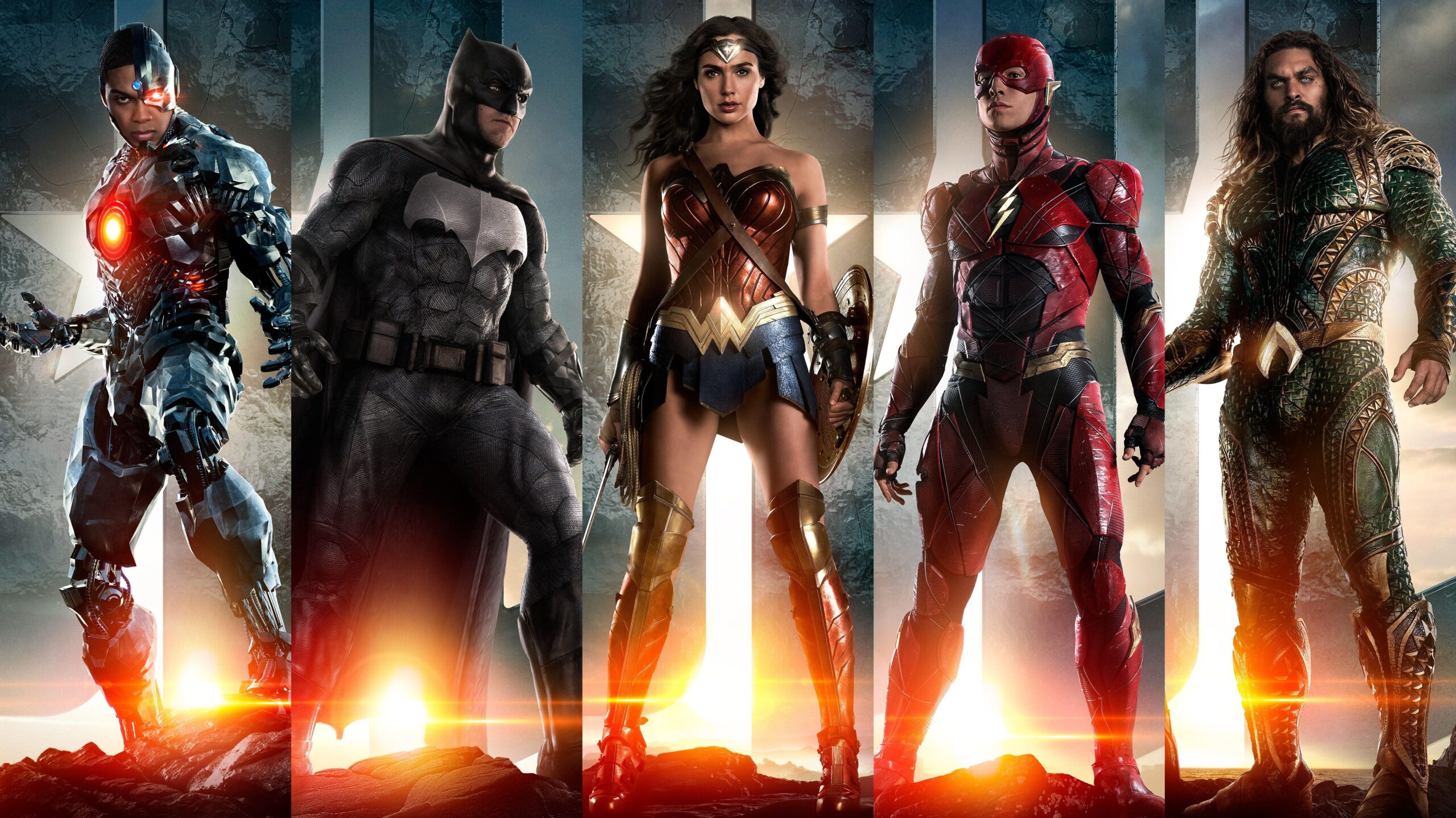 UHD 8K Justice League Movie Members