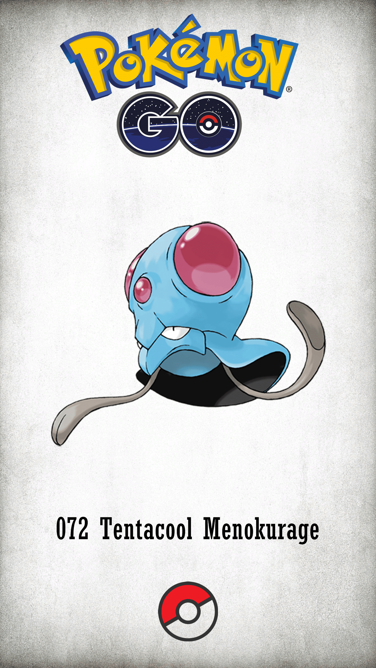 072 Character Tentacool Menokurage