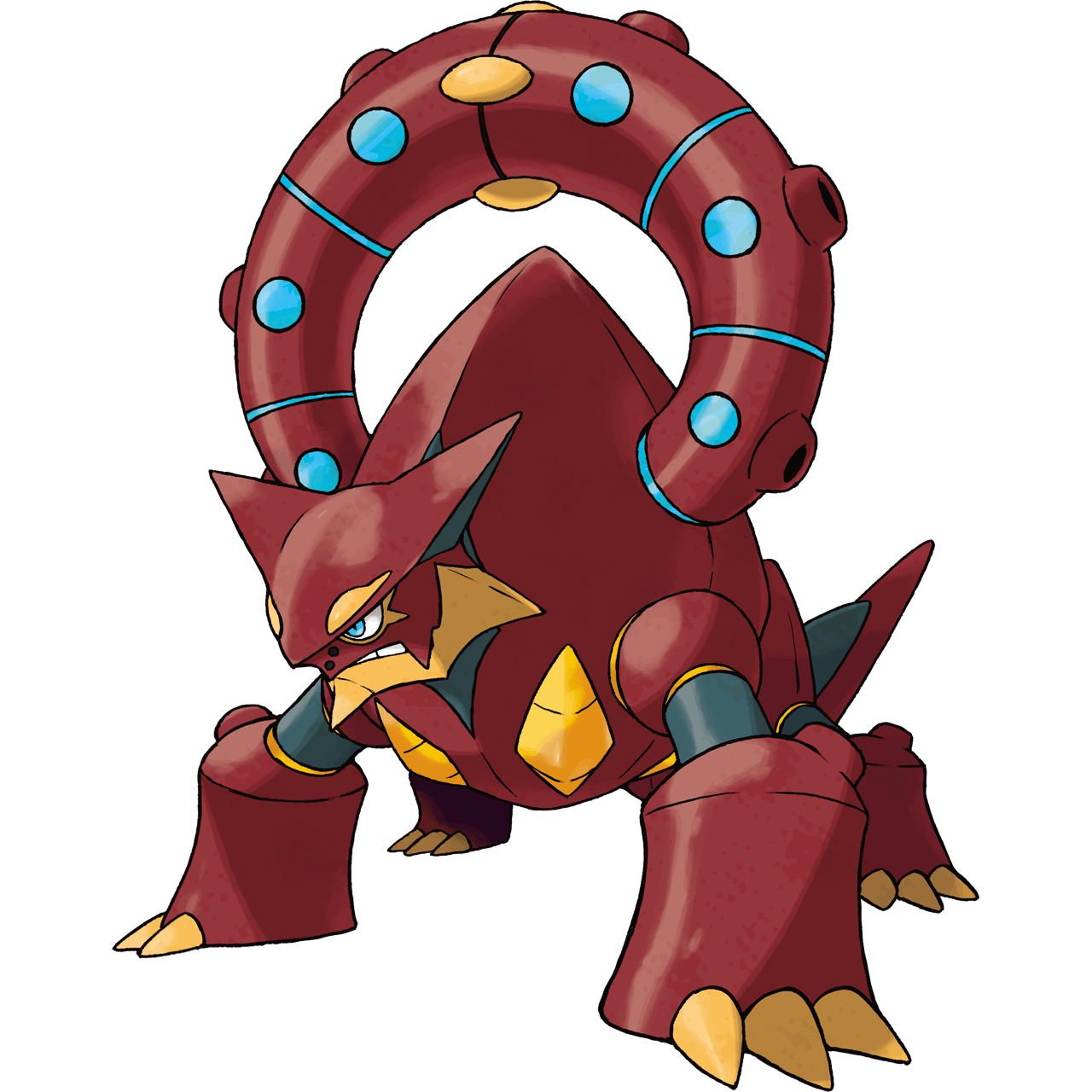 Volcanion Official Art