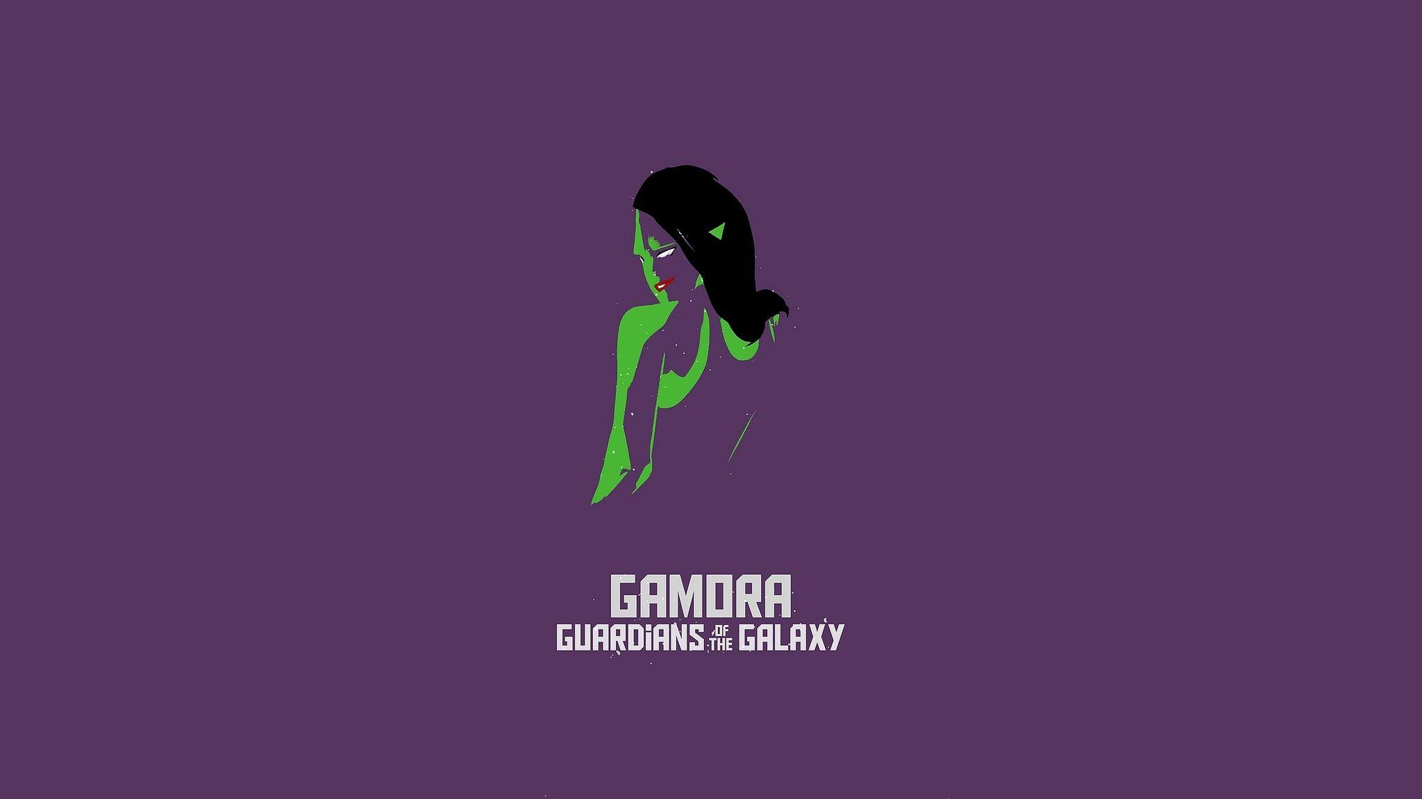 Download Gamora Simple Art HD 4k Wallpapers In Screen