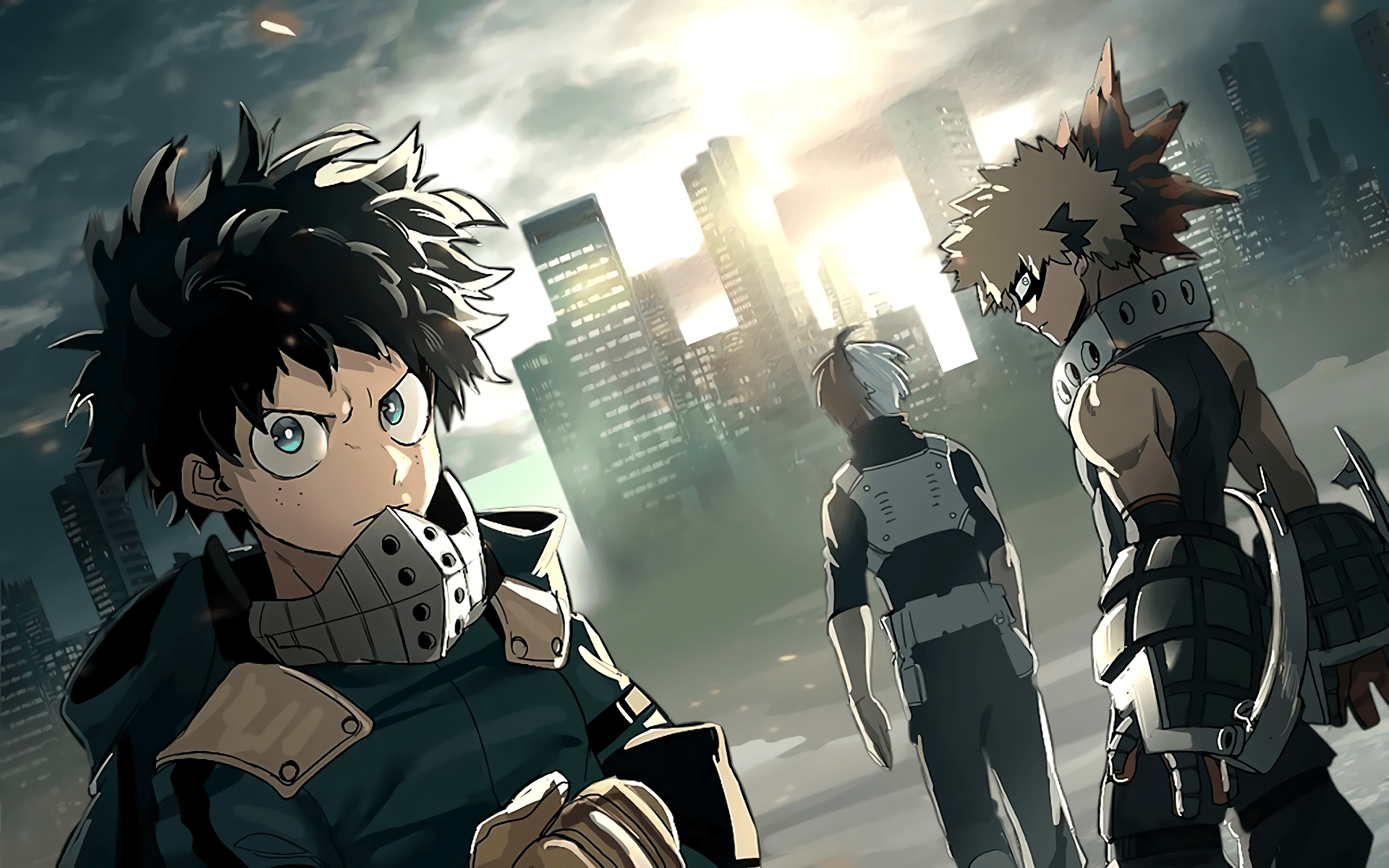 Boku no Hero Academia, Shōto, Izuku,