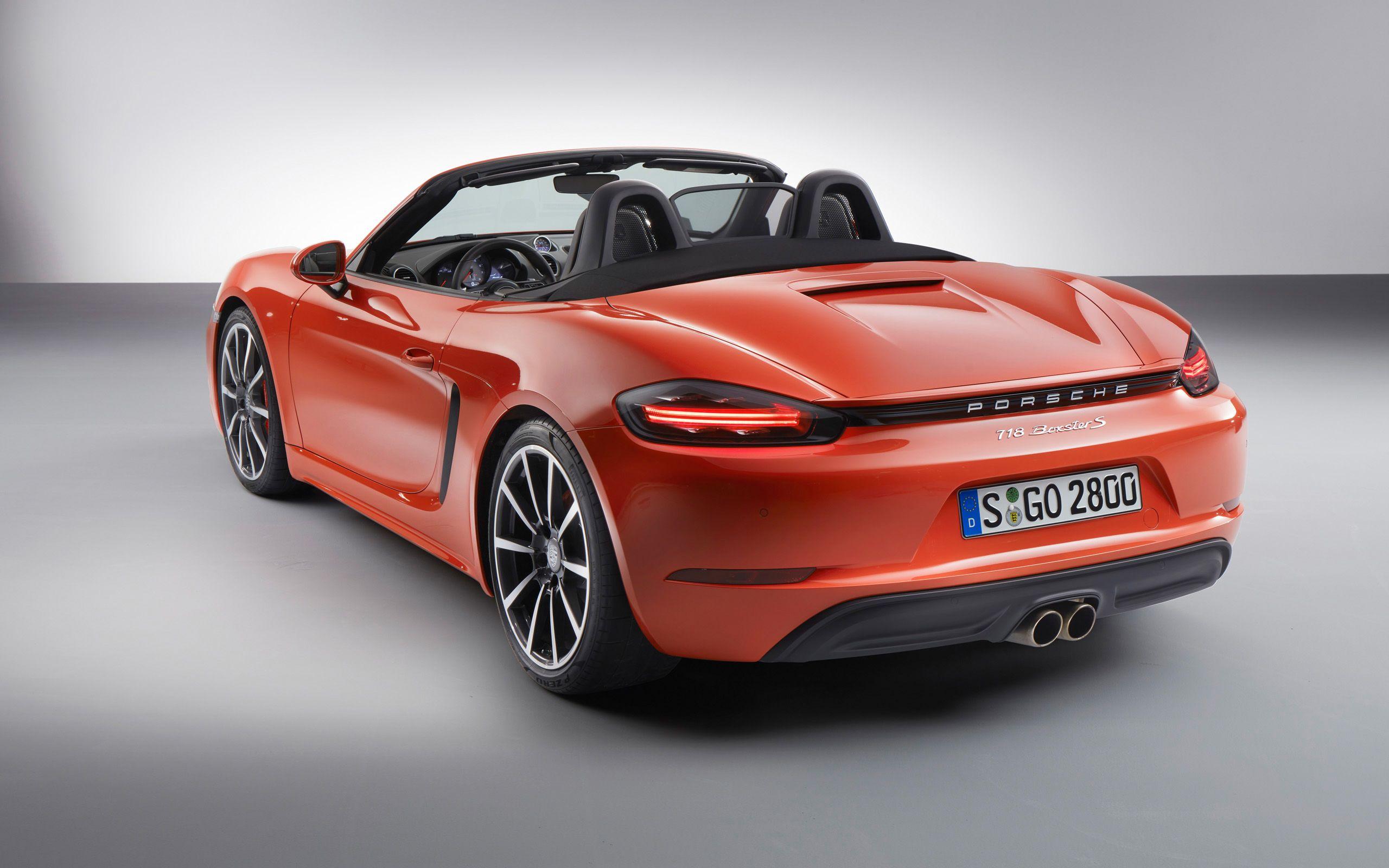 2016 Porsche 718 Boxster