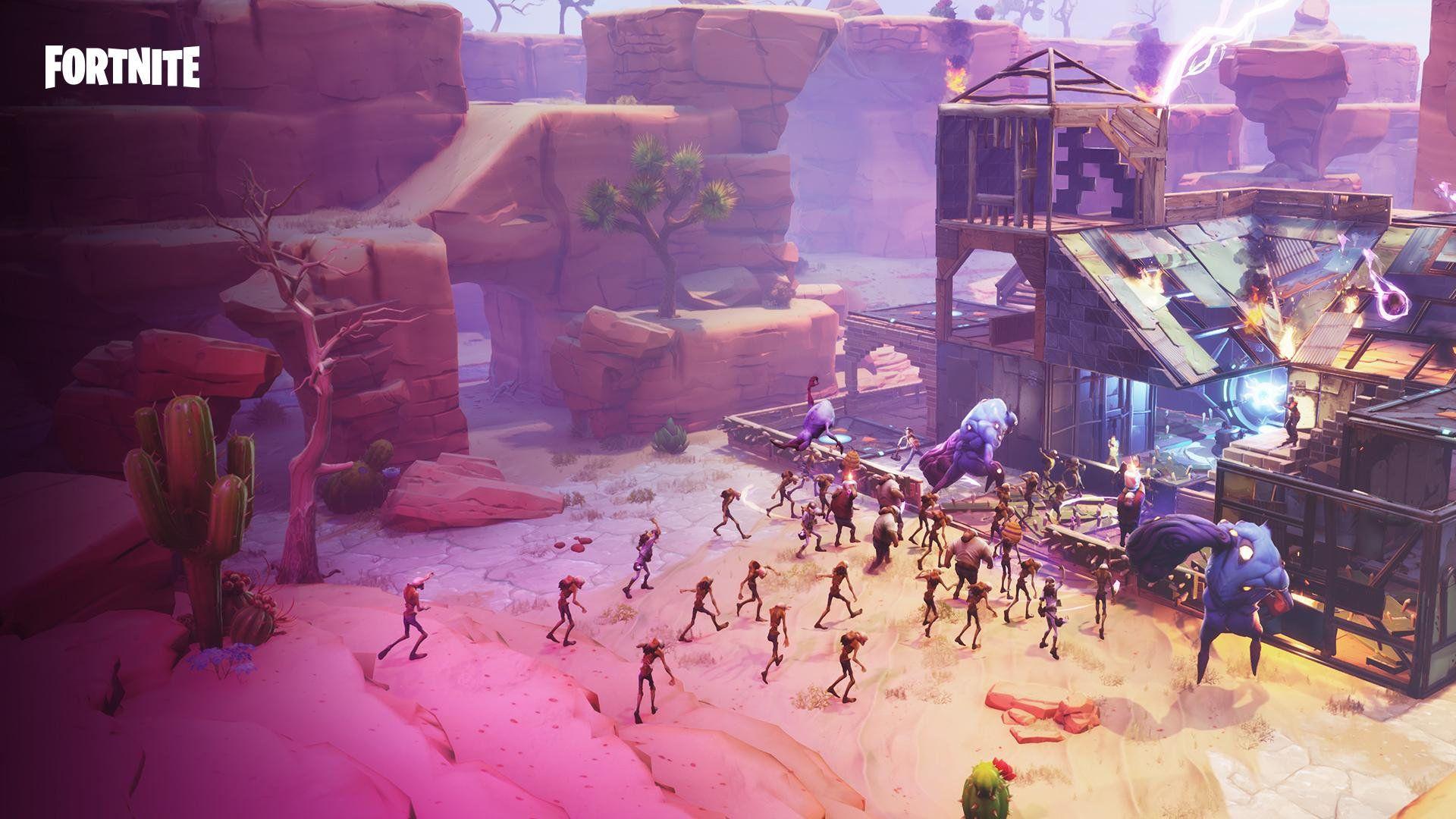 Challenge the Horde Save the World Fortnite Season 5 Wallpapers for