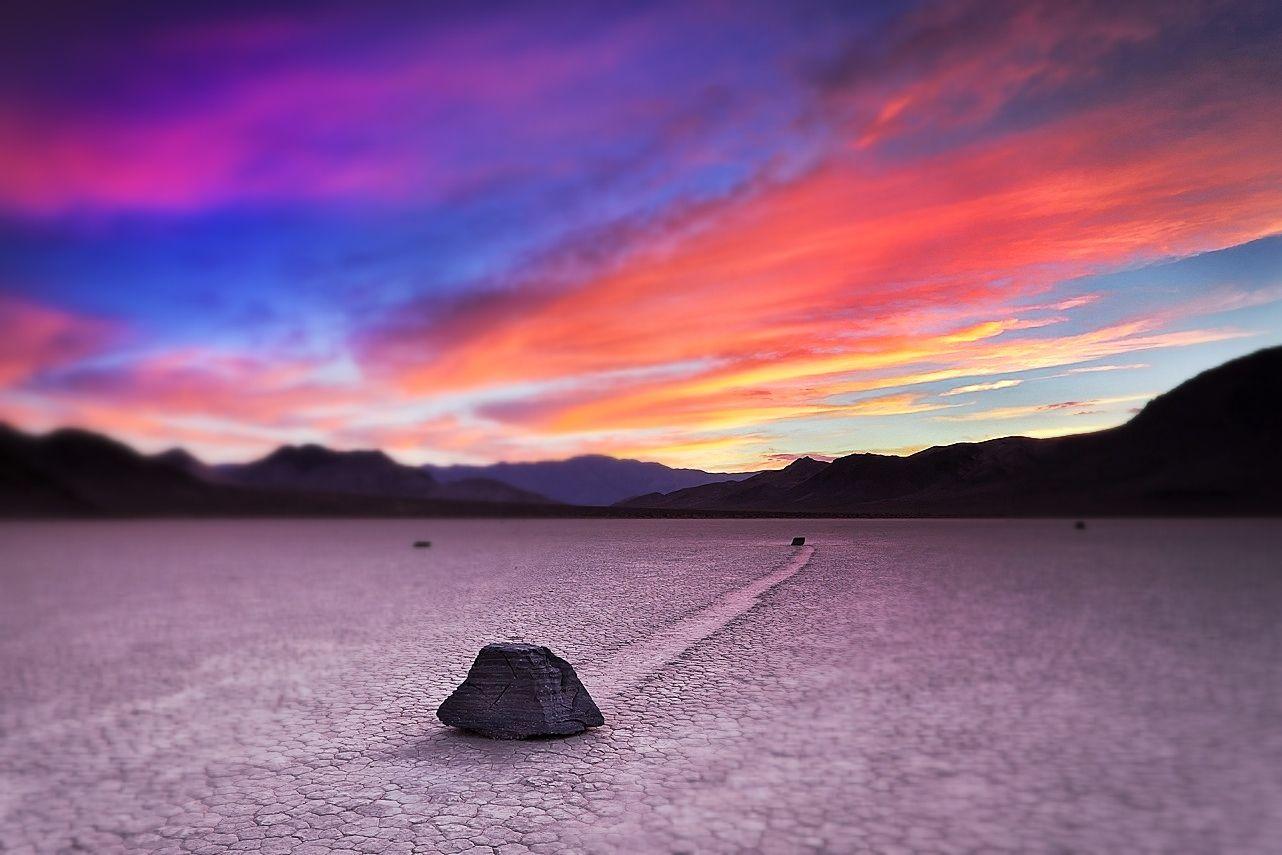 Joe Azure: Location : Racetrack Playa, Death Valley