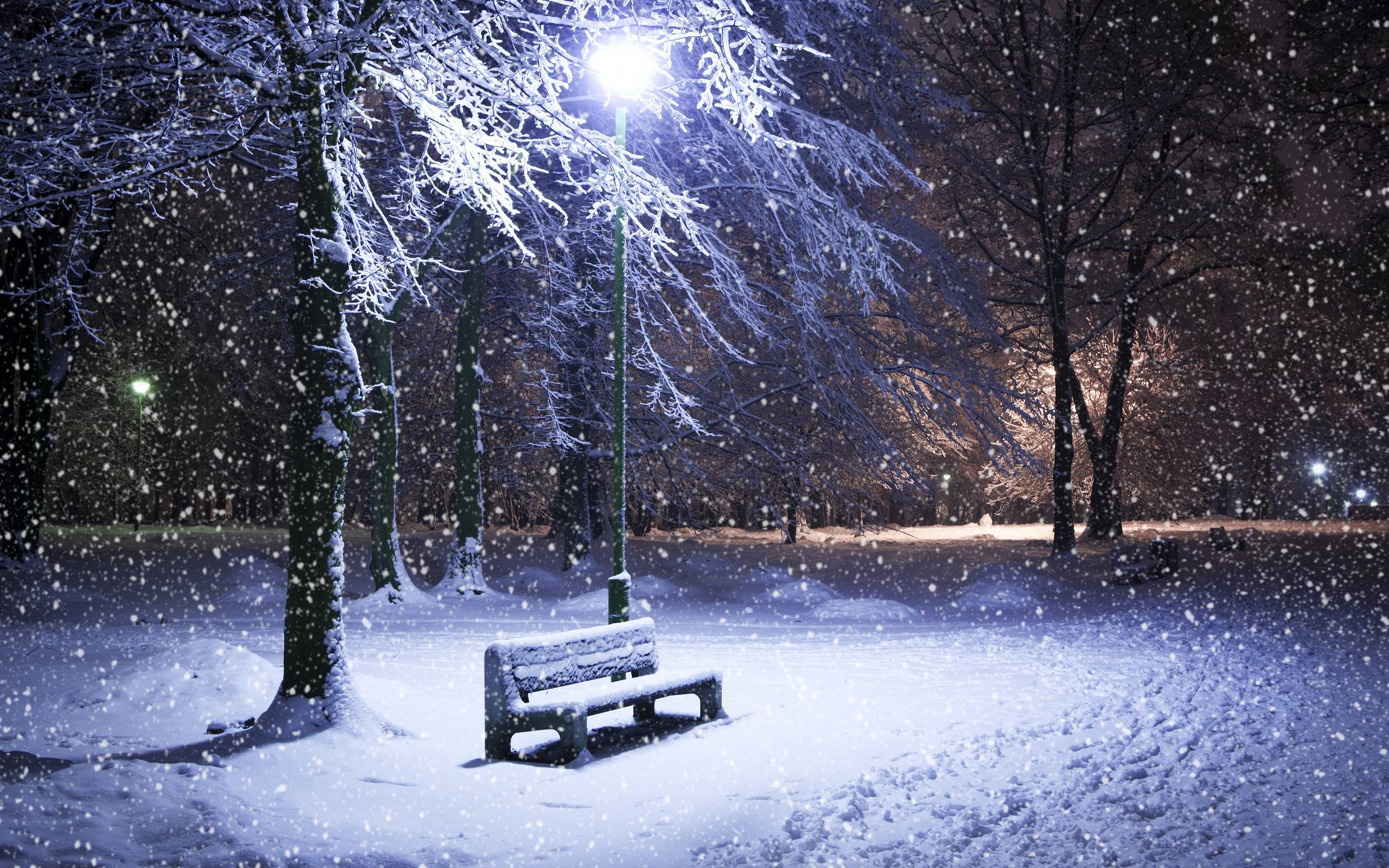 Winter Night HD Wallpapers