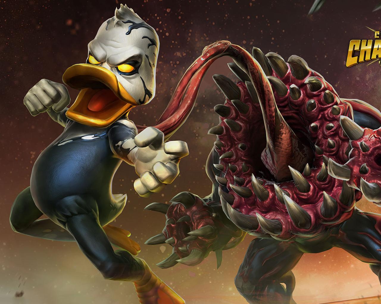 Venom The Duck Contest Of Champions Resolution