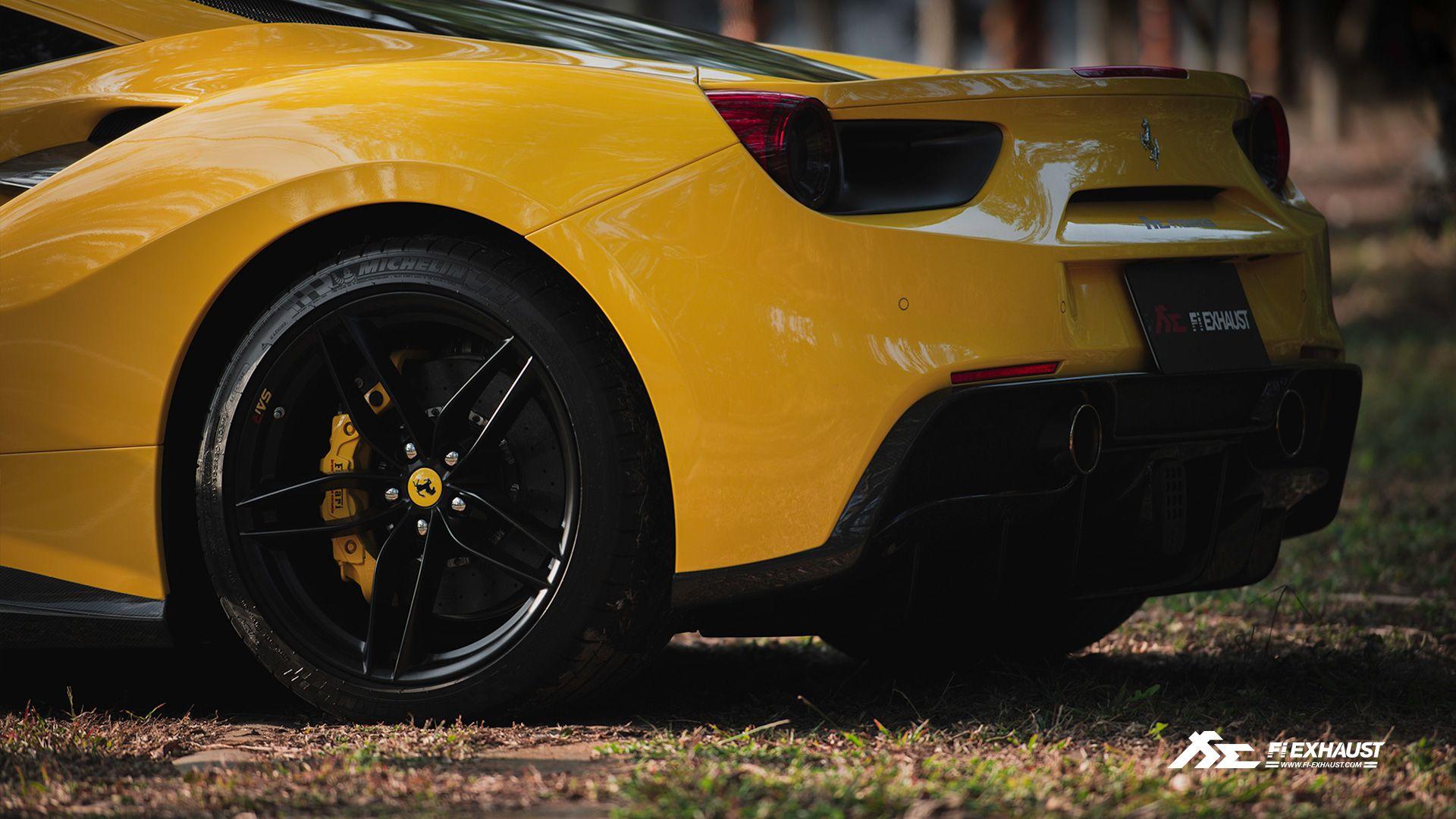 Ferrari 488 GTB Valvetronic Exhaust System