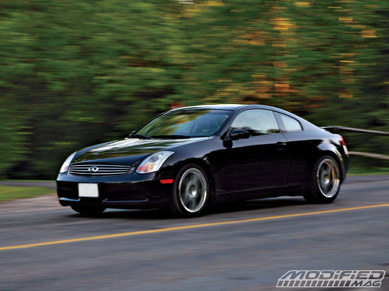 Mule 03 infiniti g35 coupe test driver andrew wojteczko touring car