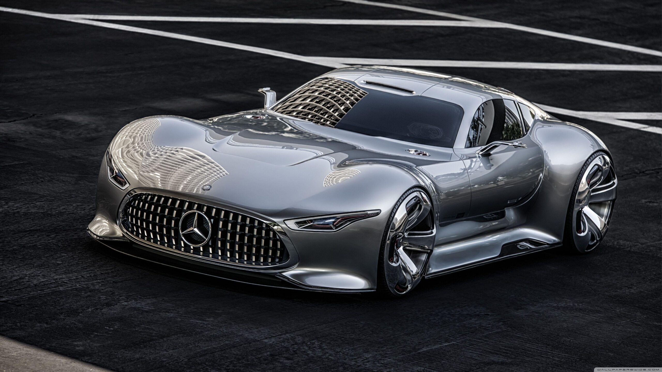 Mercedes Benz AMG Vision Supercar HD desktop wallpapers