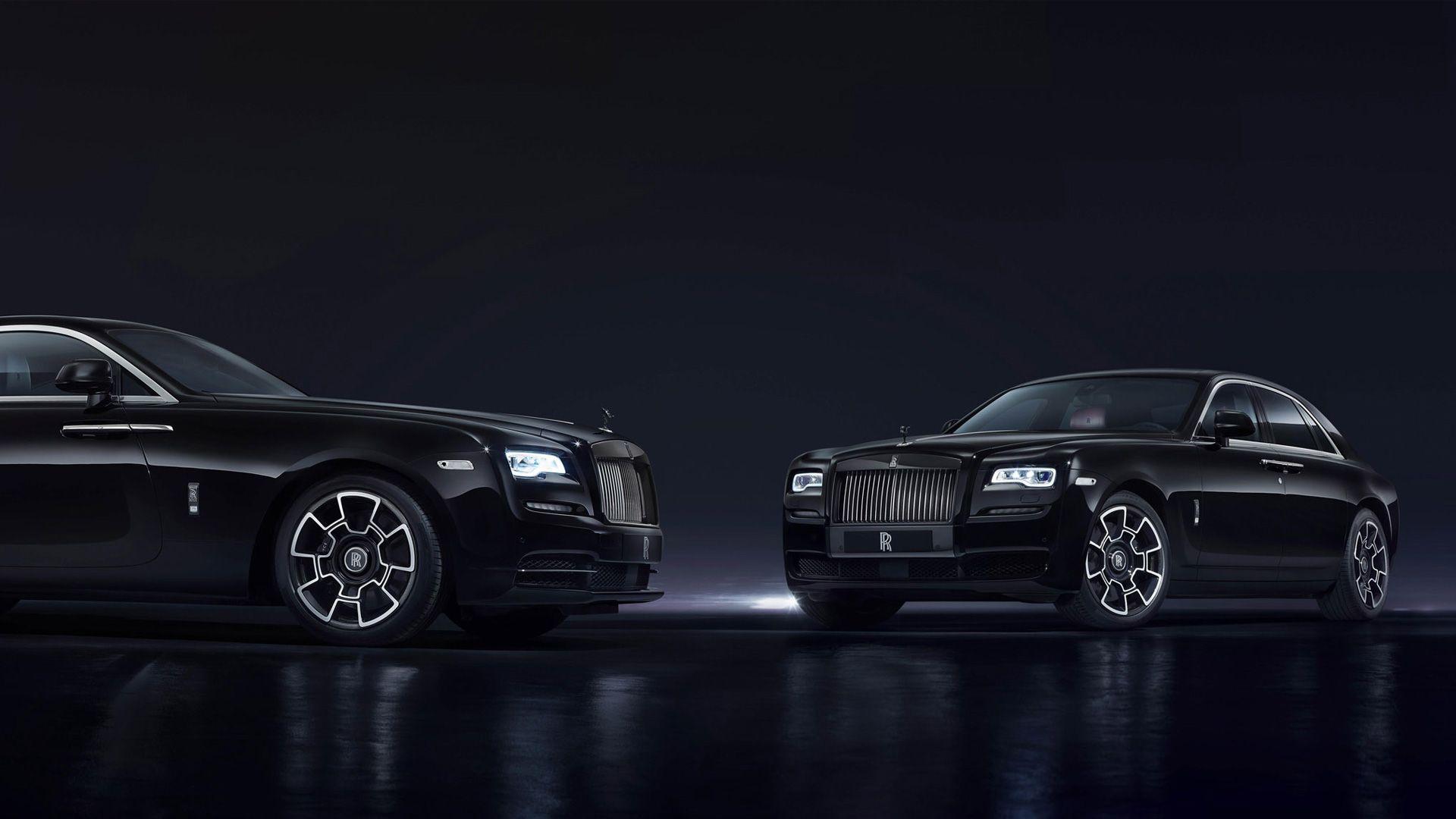 Rolls Royce Ghost Wraith Black Badge 2016 Wallpapers