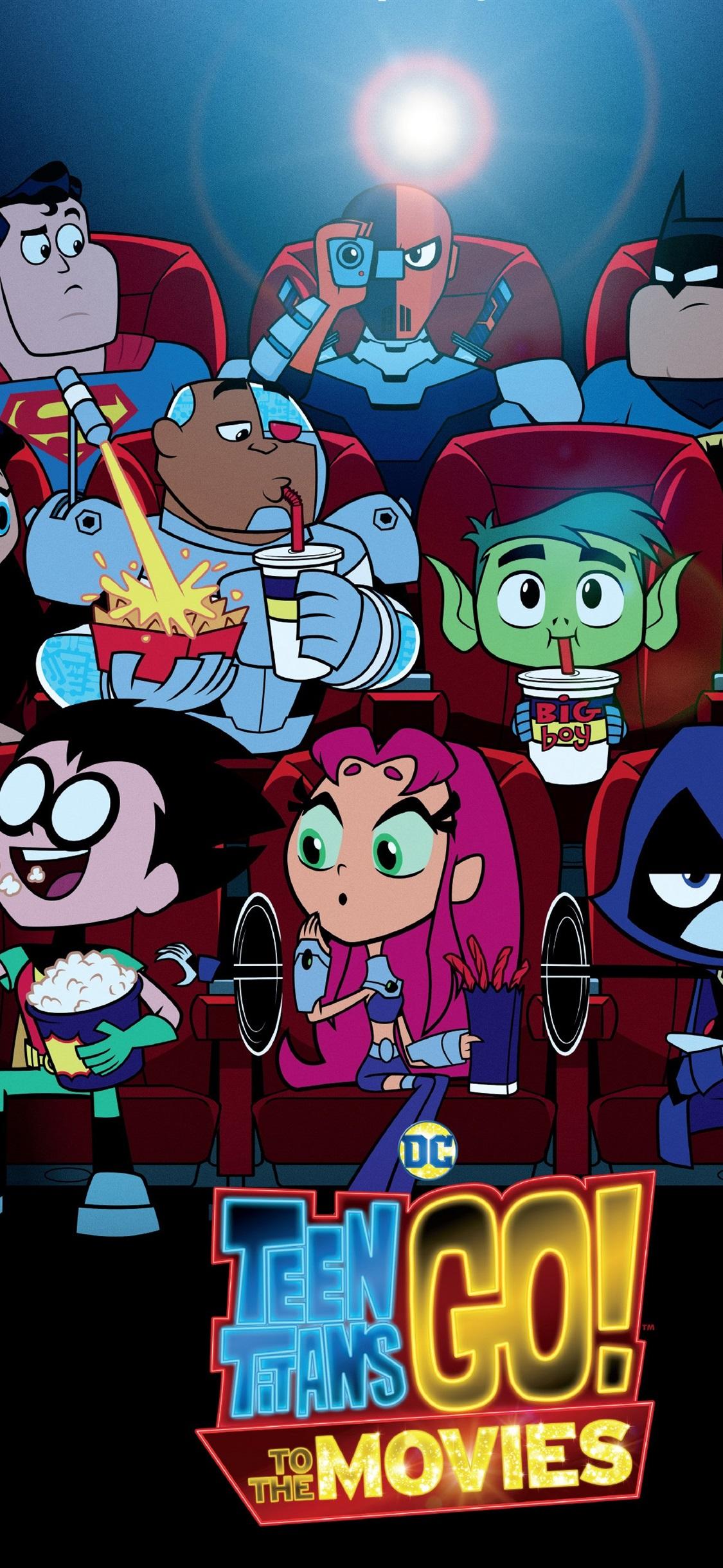 Teen Titans Go To the Movies iPhone XS/X wallpapers