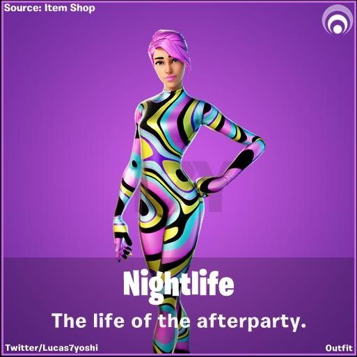 Nightlife Fortnite wallpapers