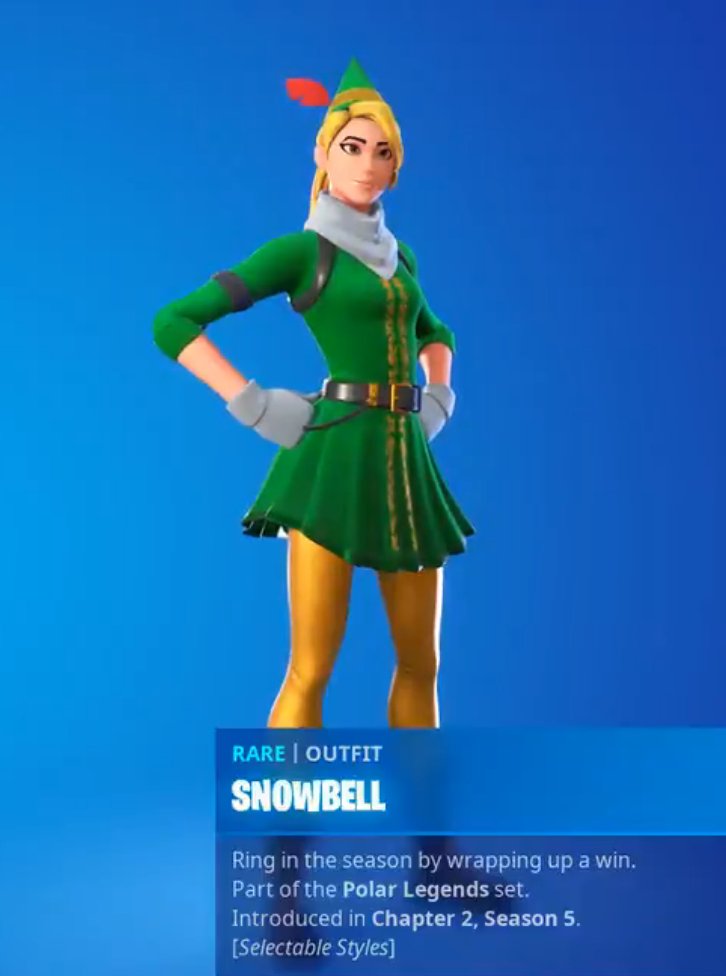 Snowbell Fortnite wallpapers