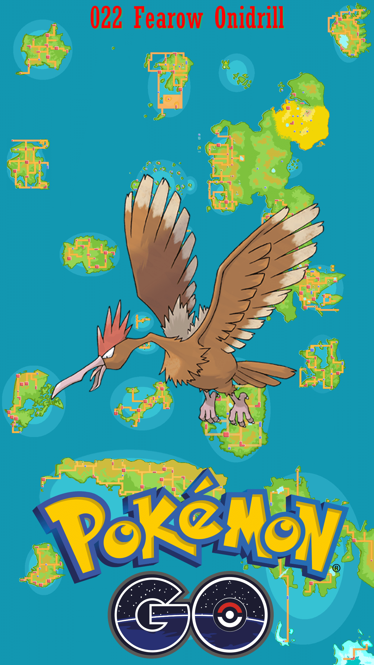 022 Street Map Fearow Onidrill