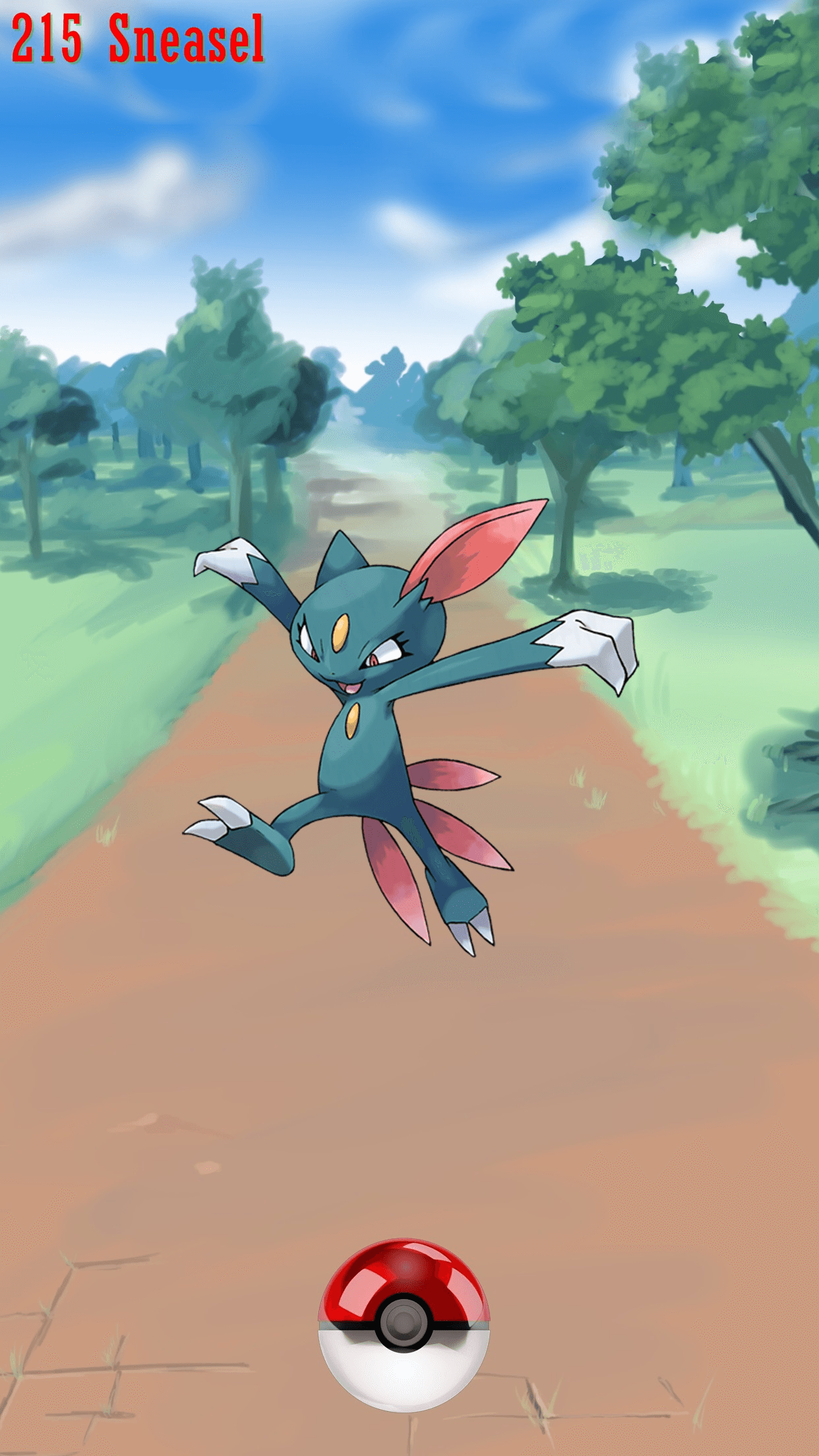 215 Street Pokeball Sneasel