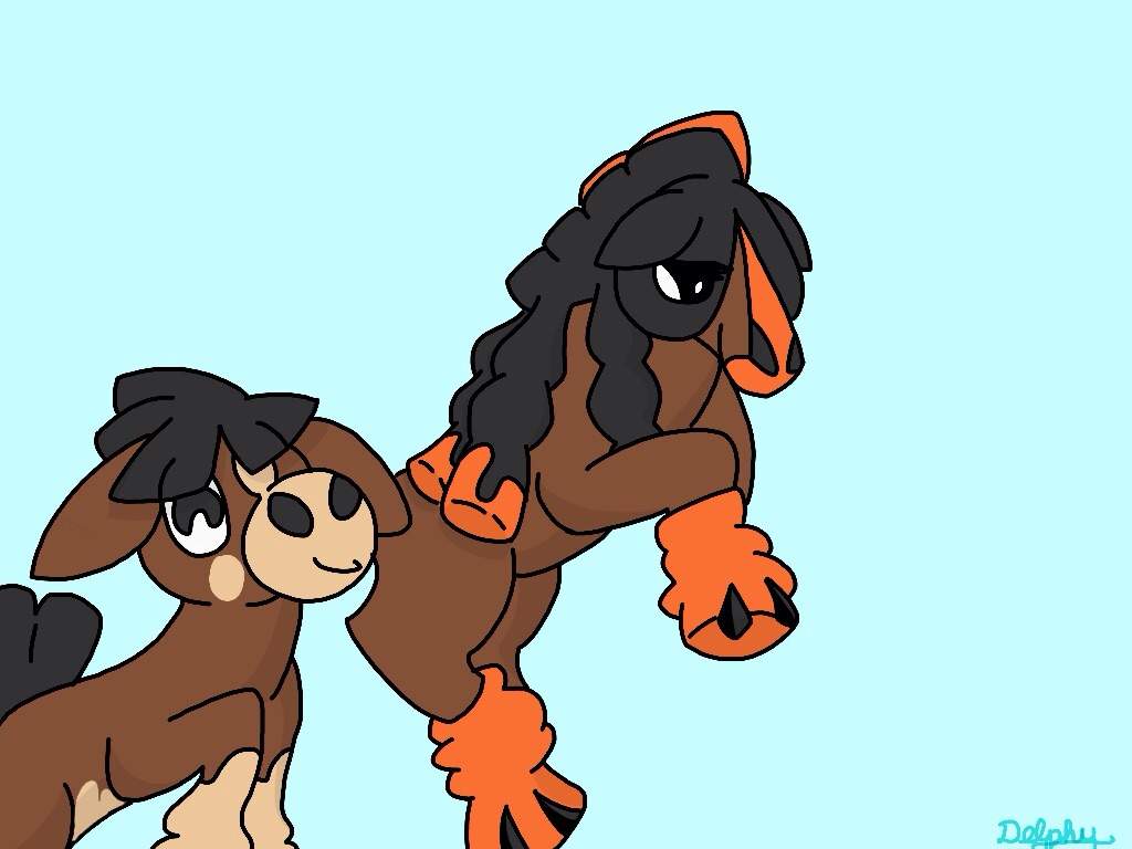 Mudsdale and Mudbray