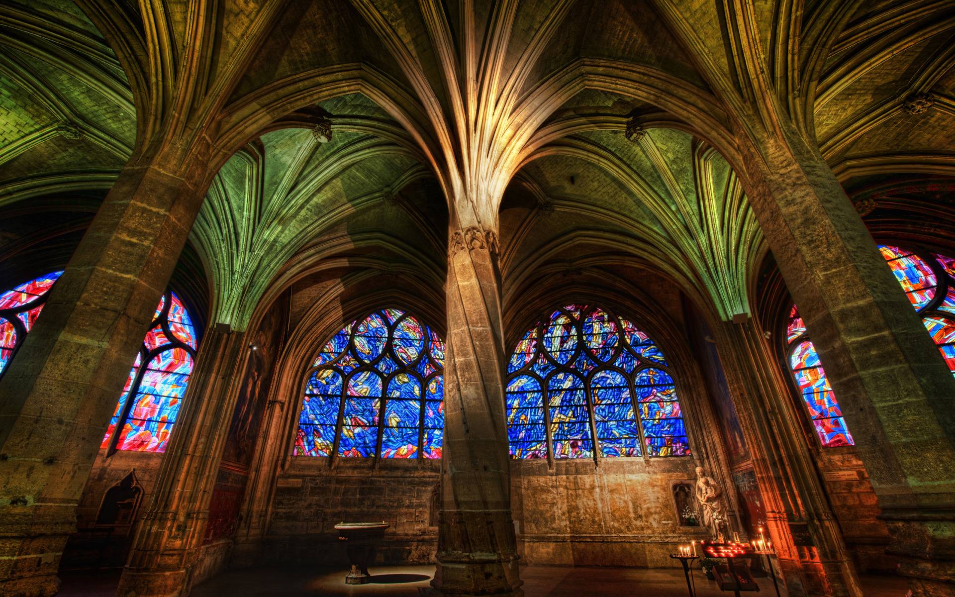 Gothic Church widescreen wallpapers