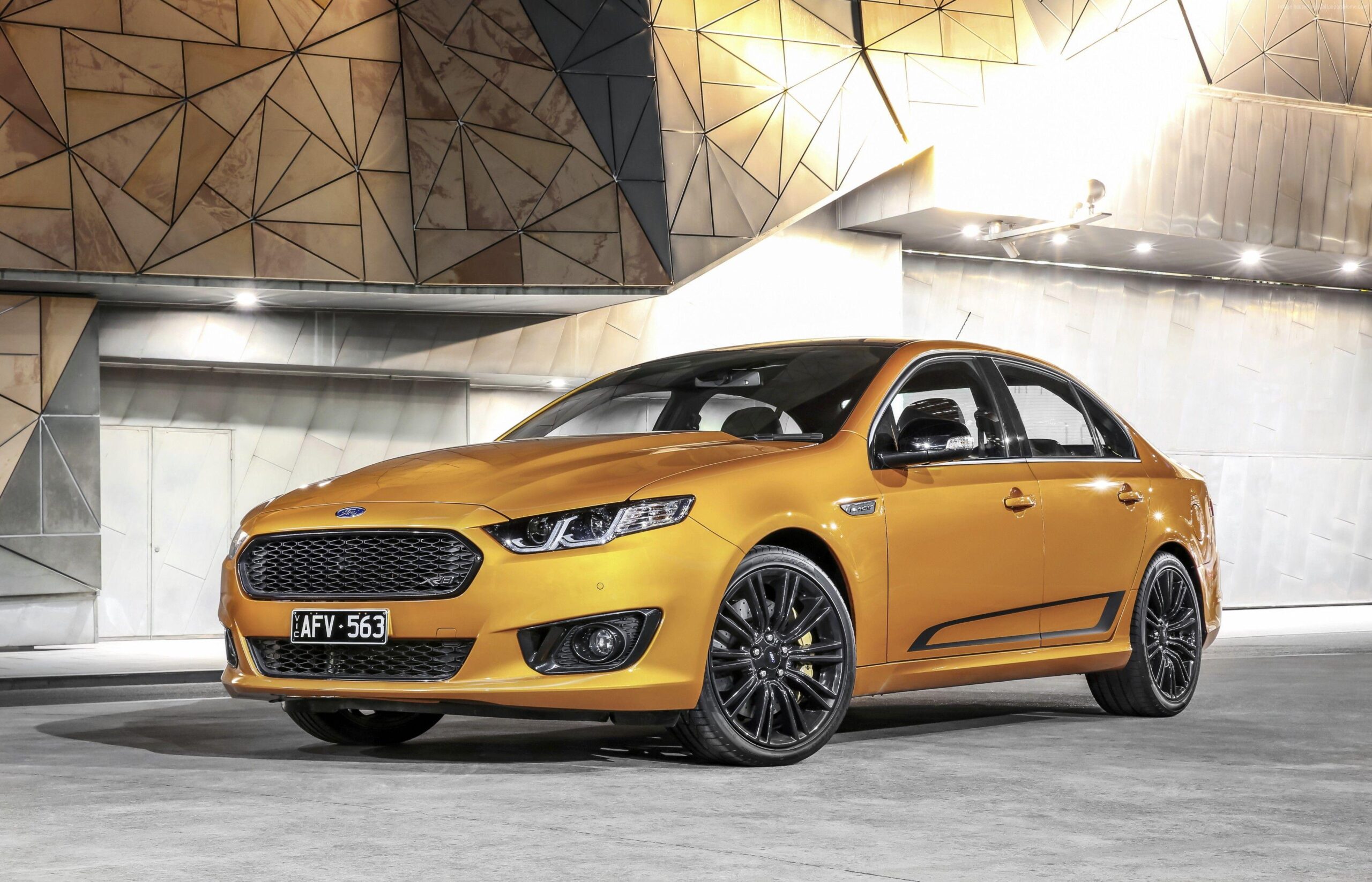 Wallpapers Ford Falcon XR8, limited edition, Sprint, gold, Cars