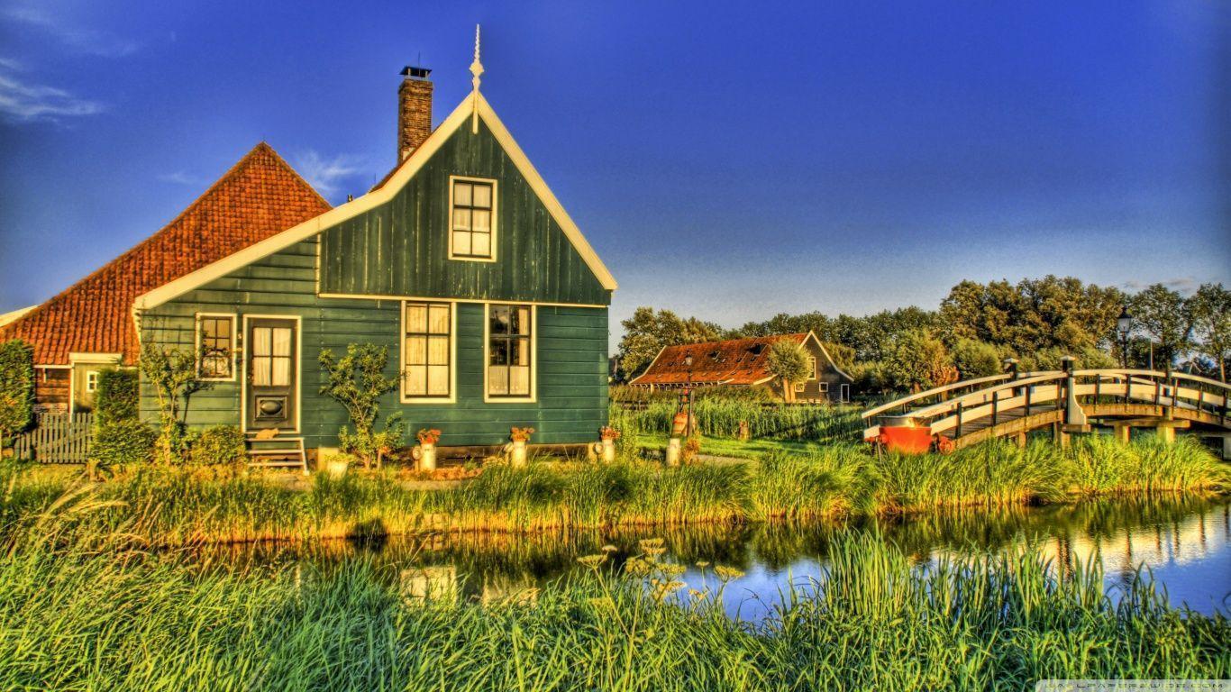 Holland Farmhouse HD desktop wallpapers : High Definition