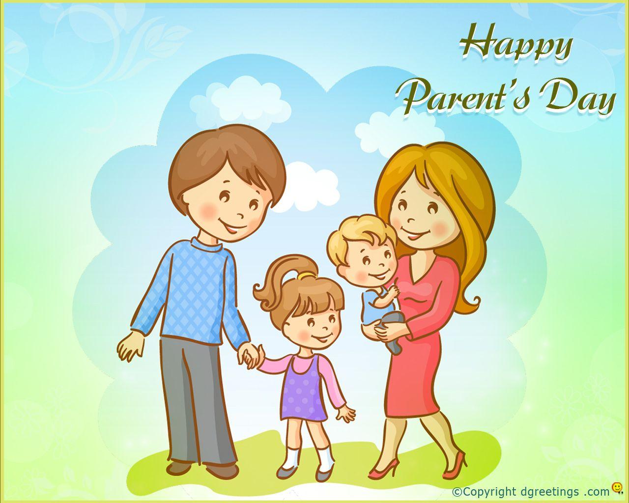 Happy parents day 2015 image ~ Greetings Wishes Image