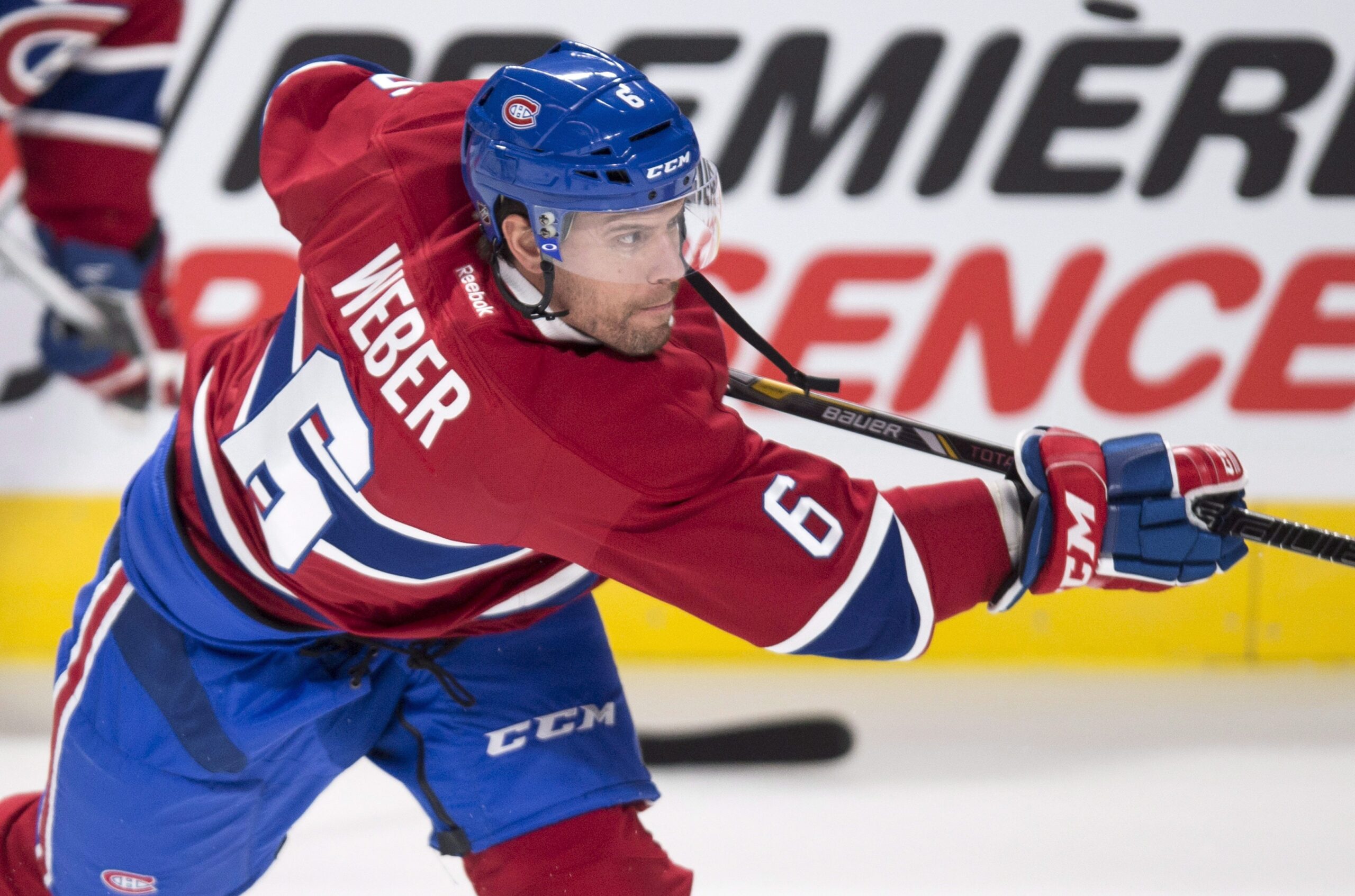 Shea Weber is ready for the Montreal Canadiens spotlight