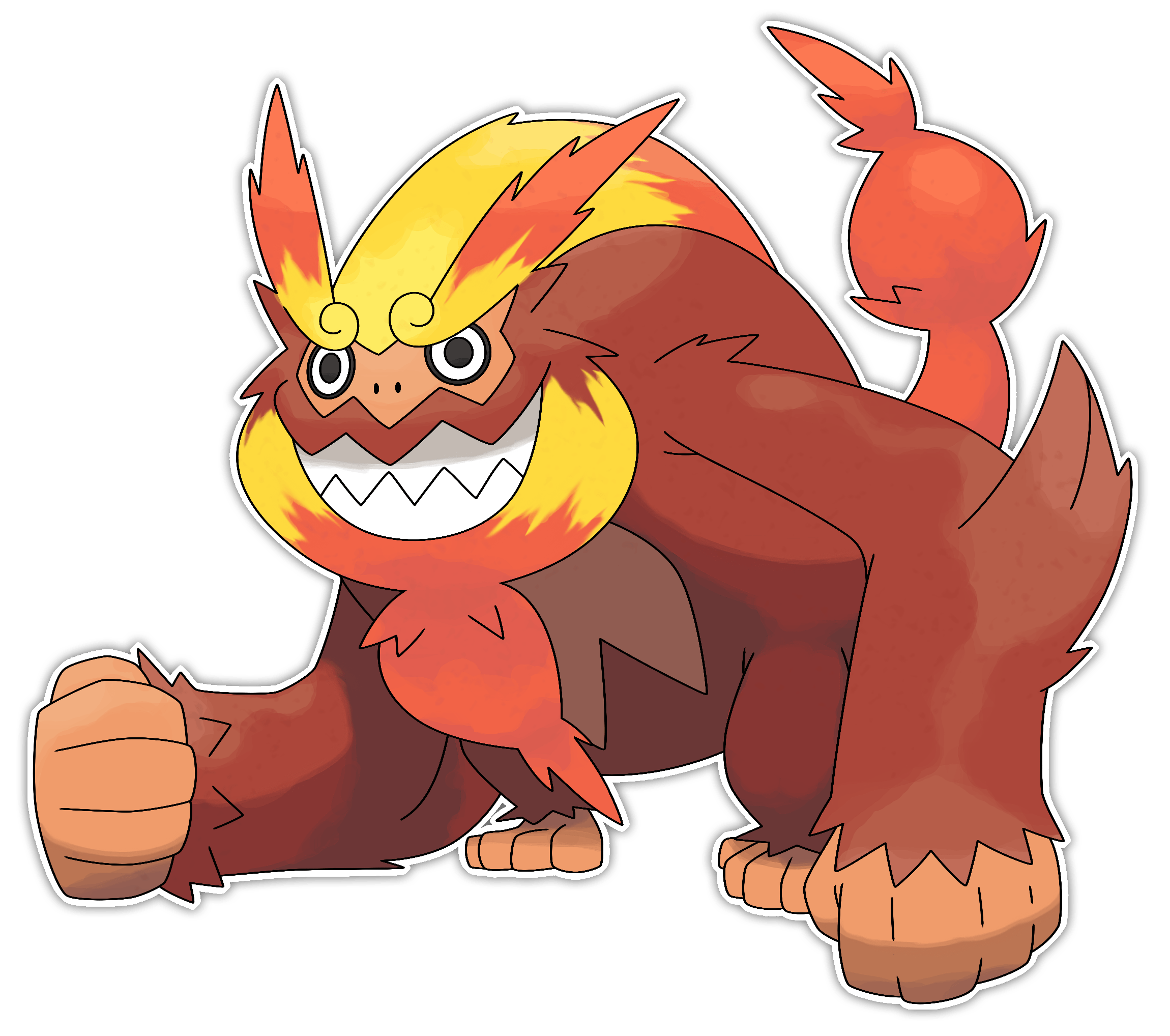 Mega Darmanitan by Smiley