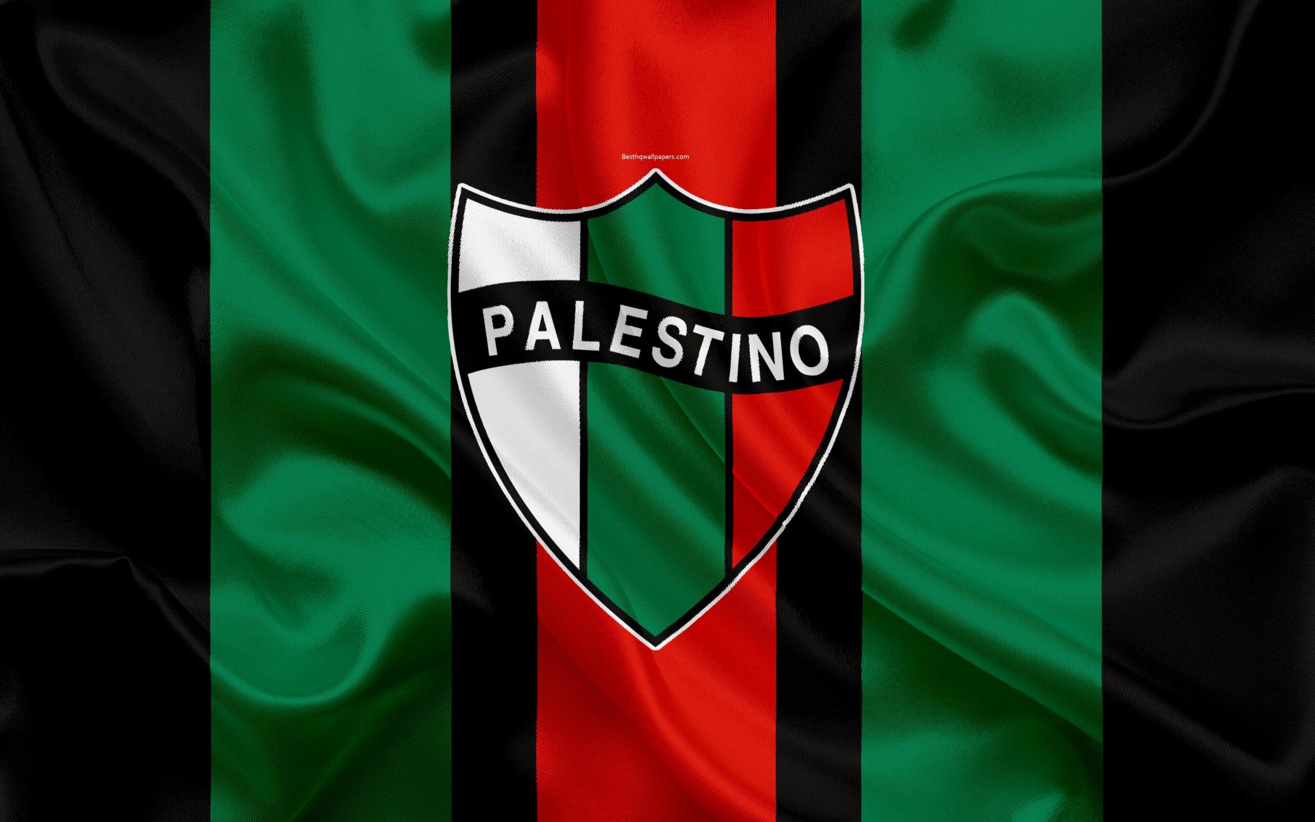 Download wallpapers CD Palestino, 4k, Chilean football club, silk