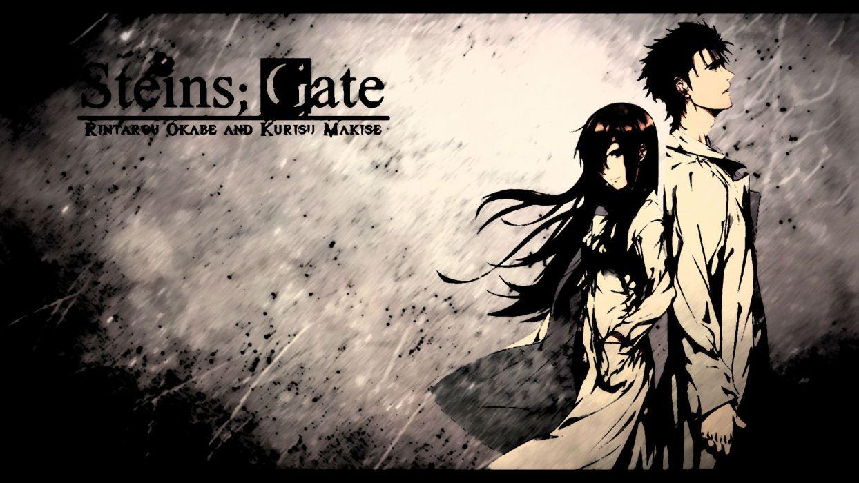 Steins gate makise kurisu okabe rintarou gj wallpapers