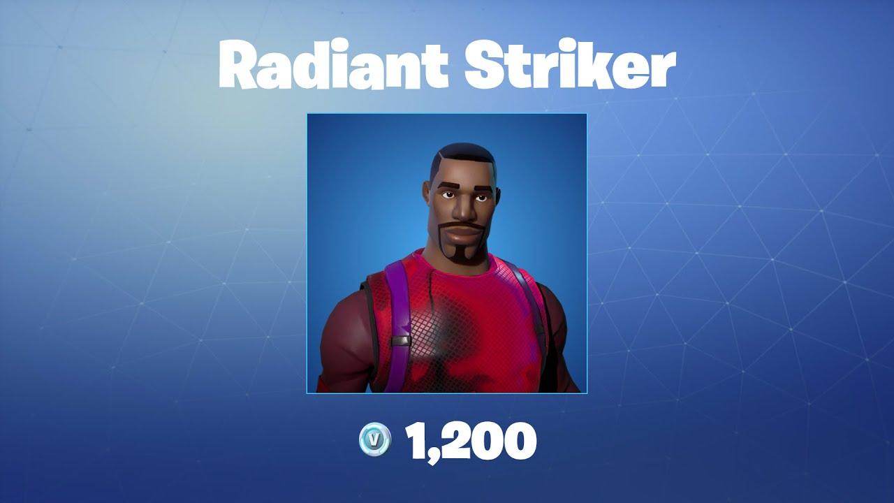 Radiant Striker Fortnite wallpapers