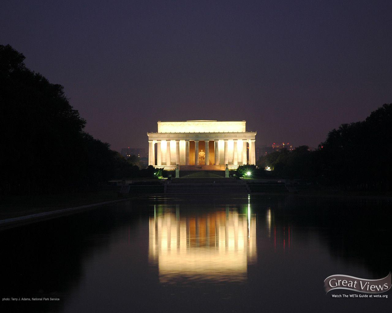 Tiger Woods At Lincoln Memorial Wallpapers Image