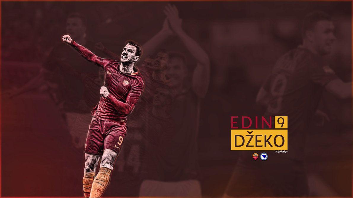 Edin Dzeko AS Roma by skojaf