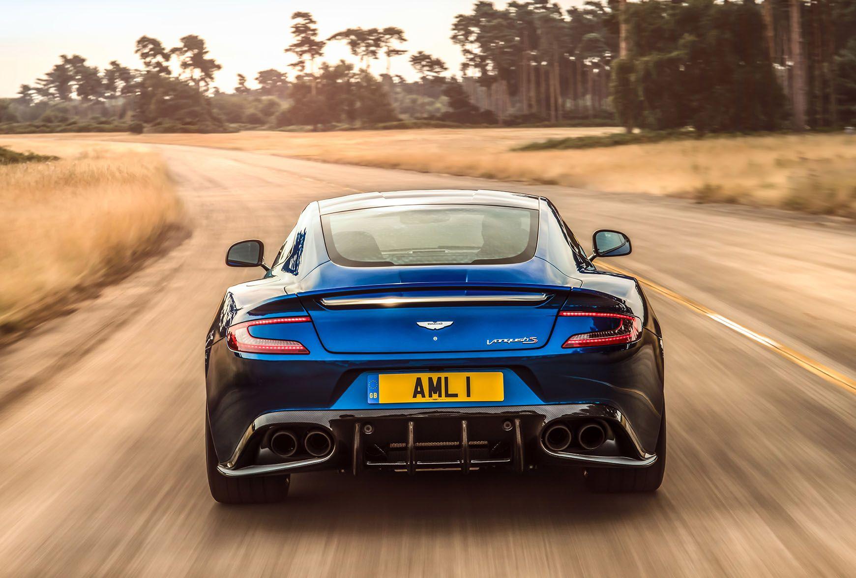 2018 Aston Martin Vanquish S Rear View