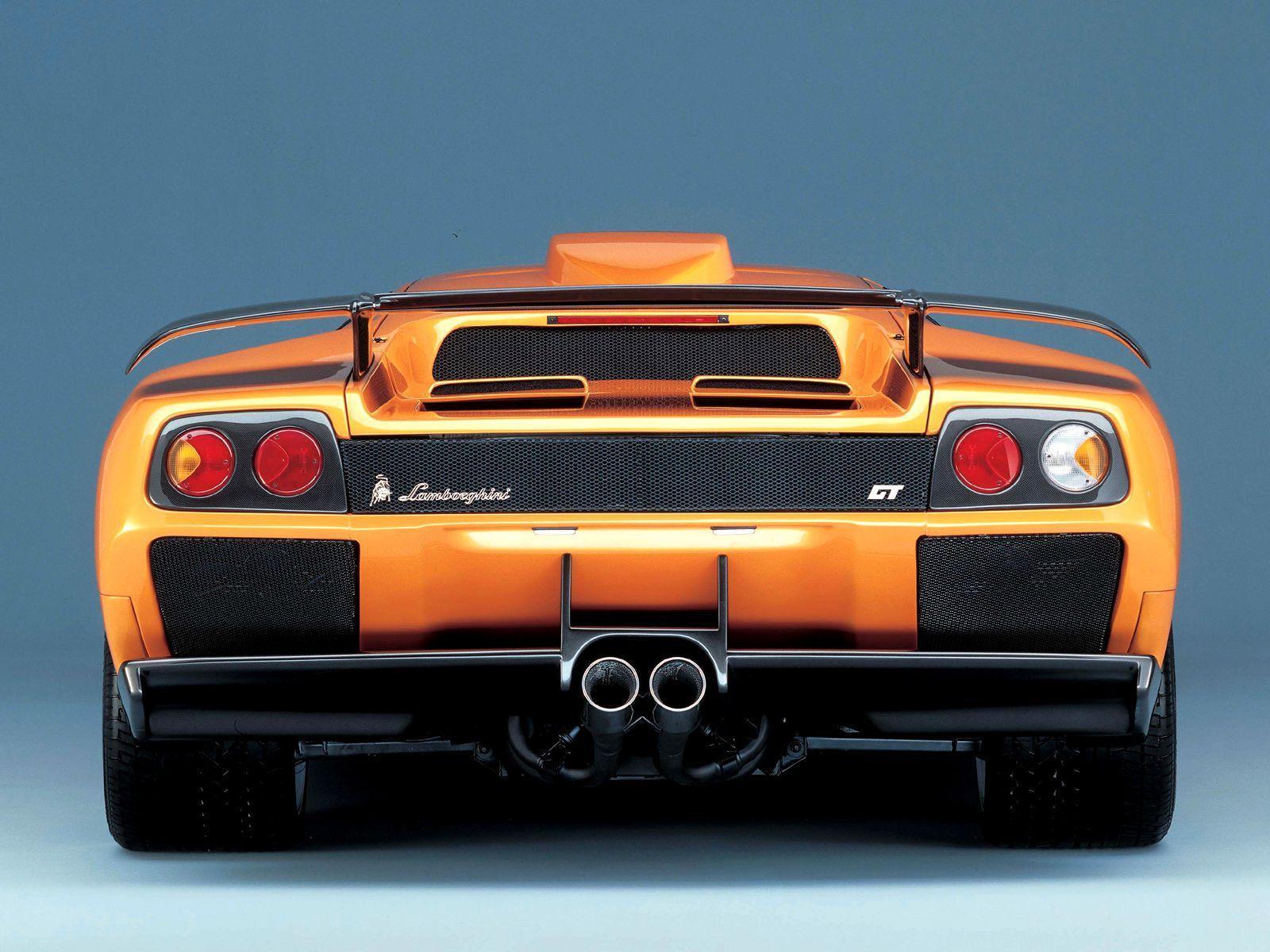 LAMBORGHINI DIABLO GT REAR WALLPAPERS