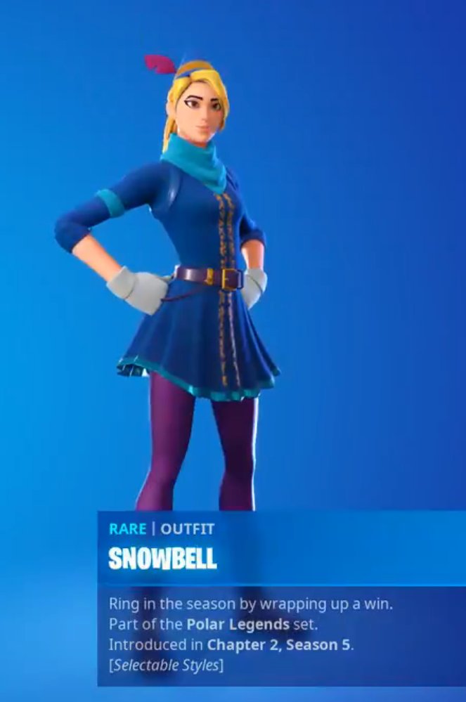 Snowbell Fortnite wallpapers