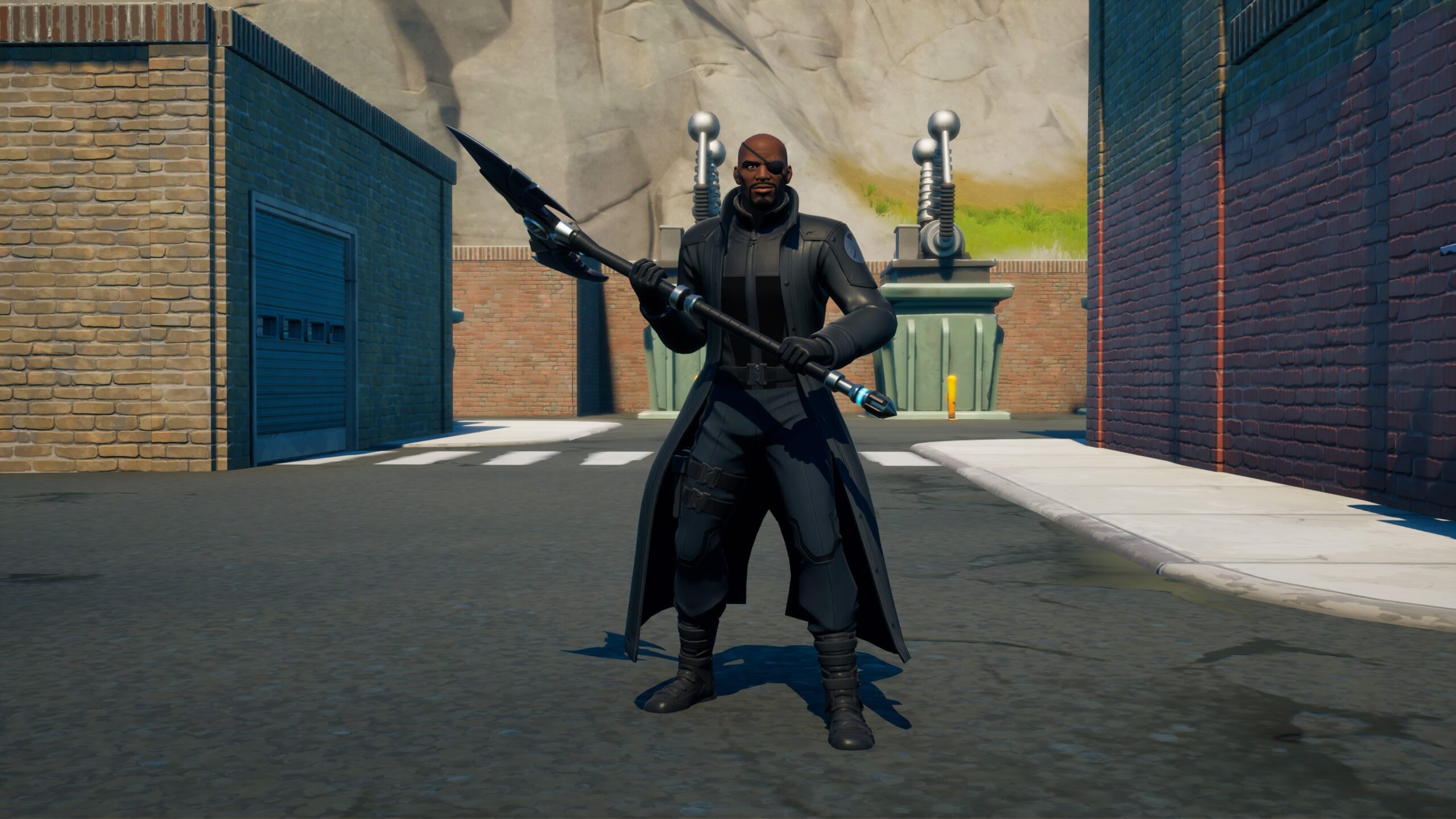 Nick Fury Fortnite wallpapers