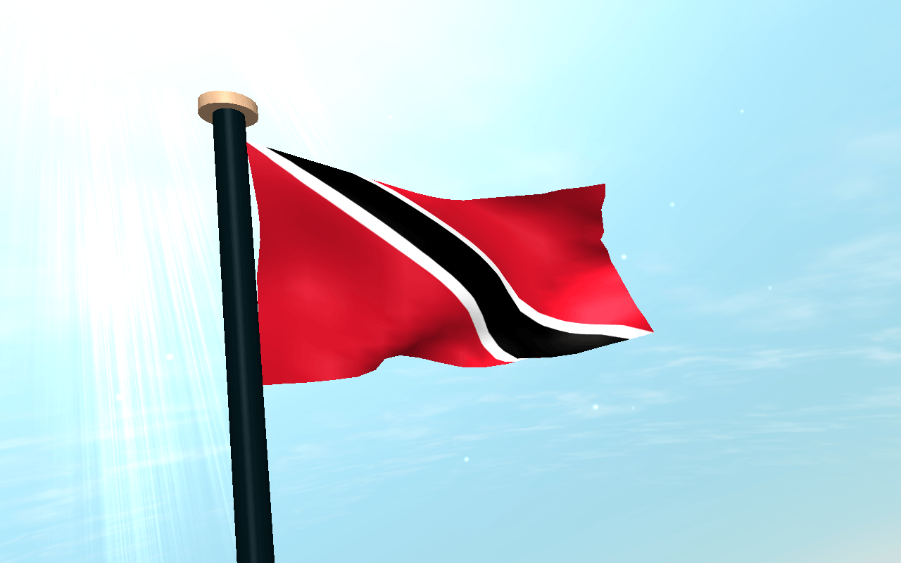 Trinidad and Tobago Flag 3D