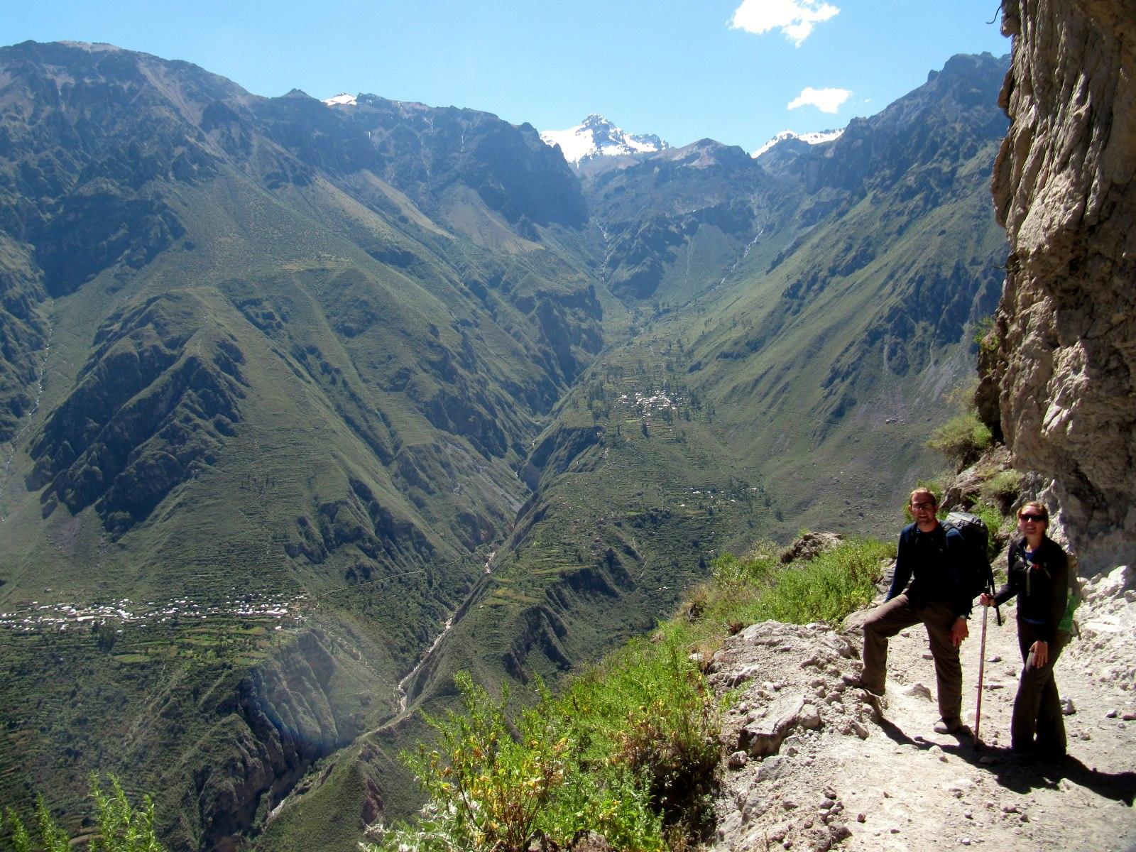 Climbing In and Out of Colca Canyon