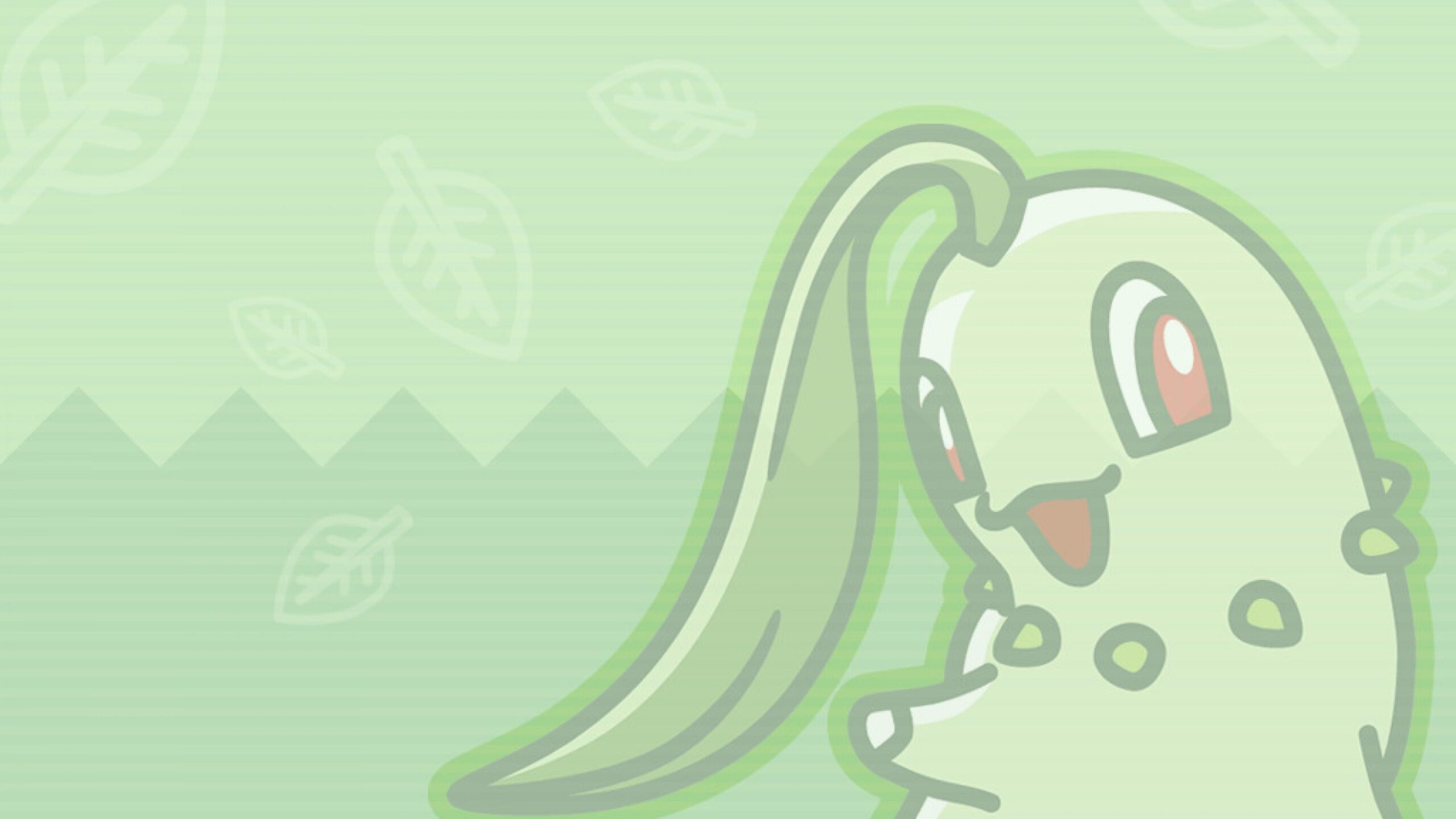 chikorita pokemon best widescreen backgrounds awesome