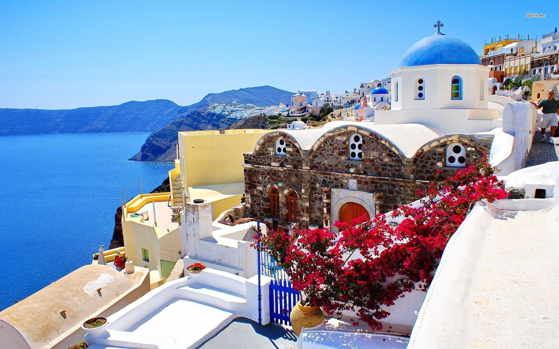 Santorini Greece Wallpapers