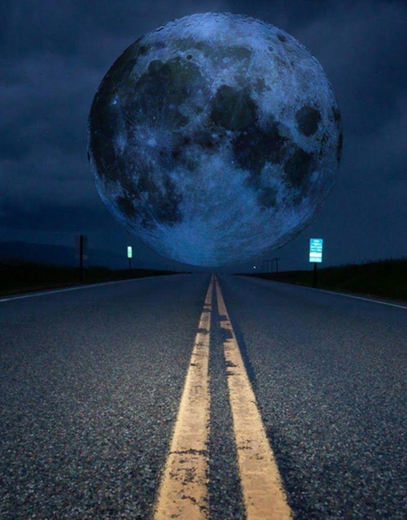 Galaxy Note HD Wallpapers: Road To Super Moon Galaxy Note HD Wallpapers