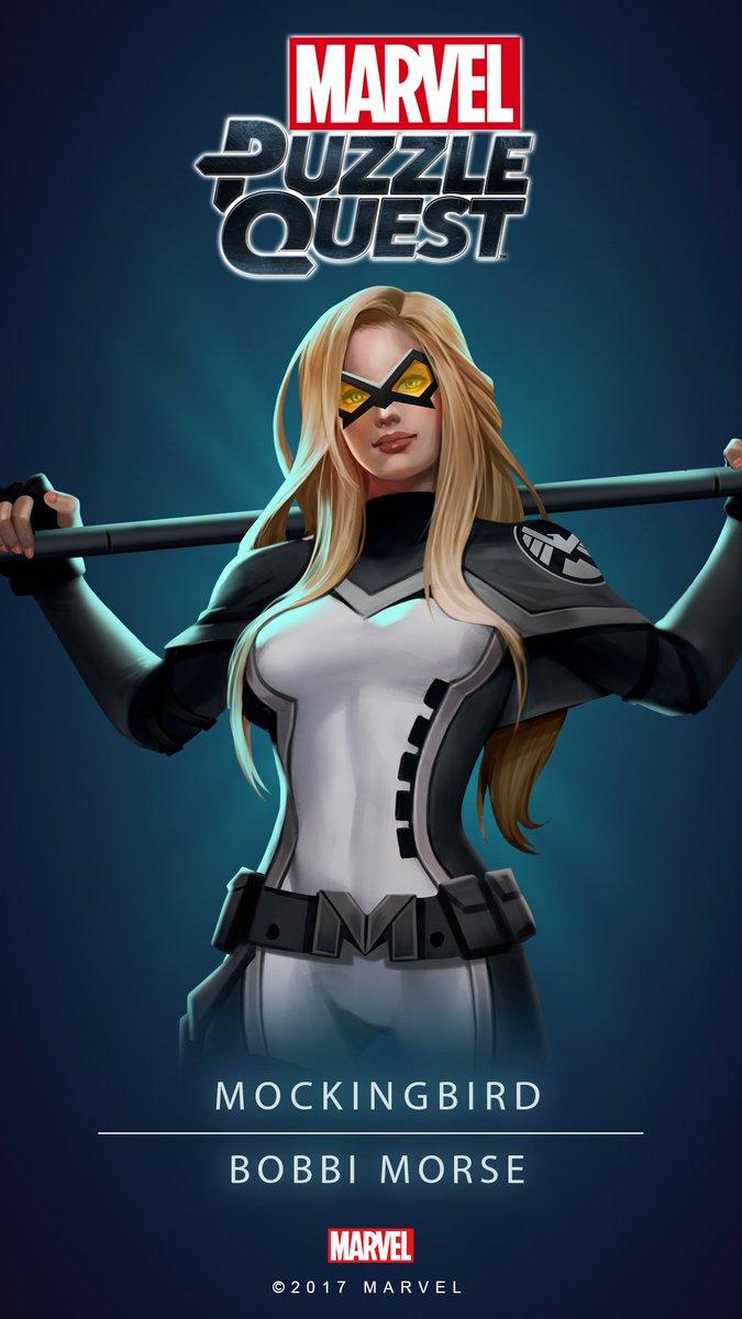 Marvel Puzzle Quest on Twitter: Add the versatile Mockingbird